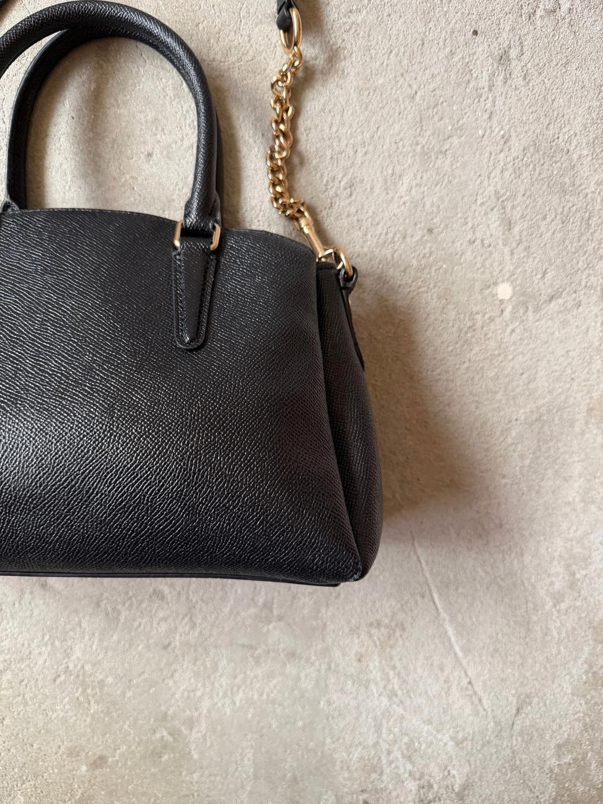 Coach Coach 2Way Mini Sage Carryall Shoulder Bag Black Size ONE SIZE - 9 Thumbnail