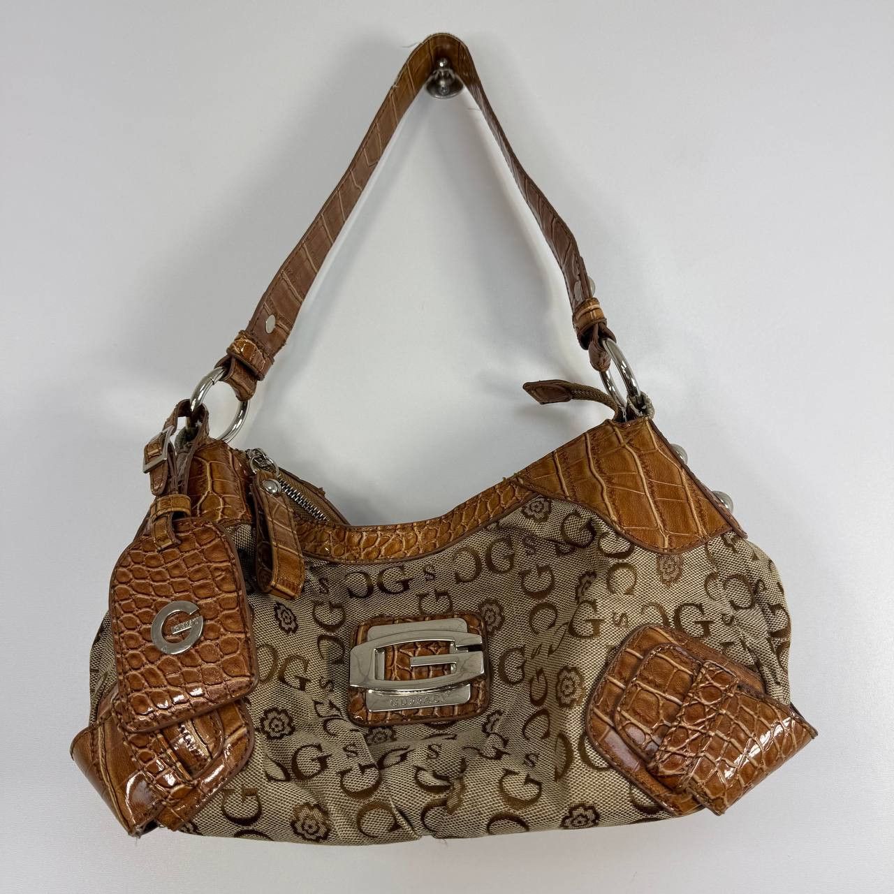 Other Gussaci Y2K Mini Shoulder Bag Brown Womens Size ONE SIZE - 1 Thumbnail