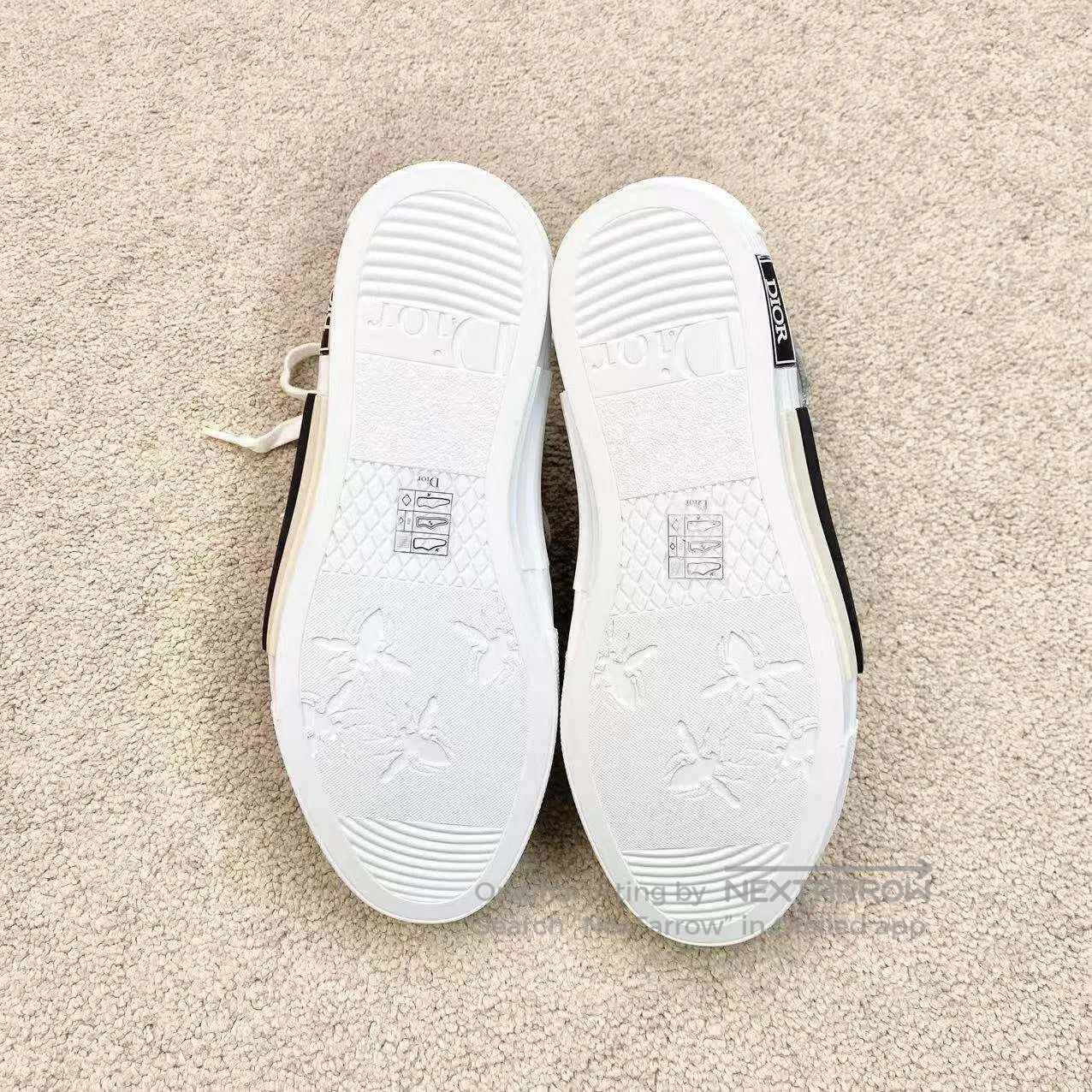 Dior Dior B23 leather brand logo diamond checkered high-top can Size US 7.5 / IT 37.5 - 7 Thumbnail
