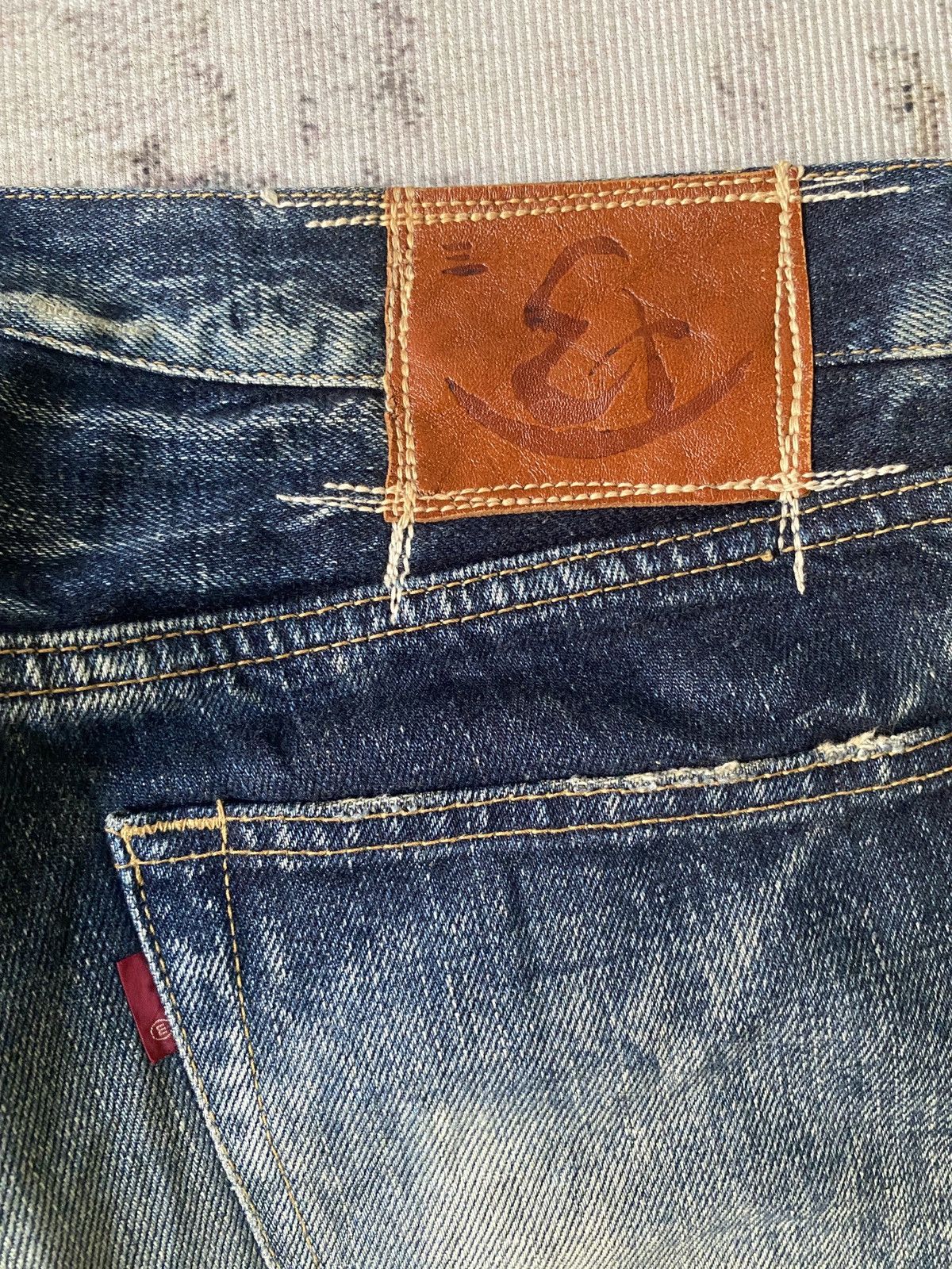 Kapital Vintage Eternal Japan Patchwork Boro Design Kapital Denim Size US 31 - 18 Thumbnail
