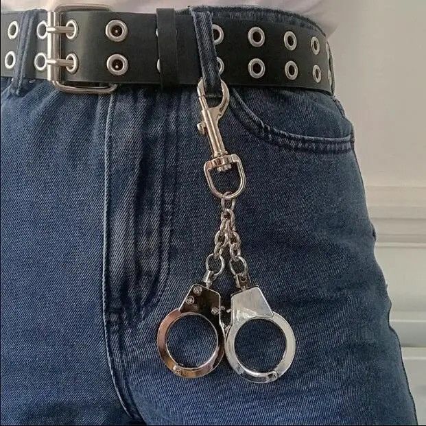 Vintage Handcuffs trousers keychain Size ONE SIZE - 1 Thumbnail
