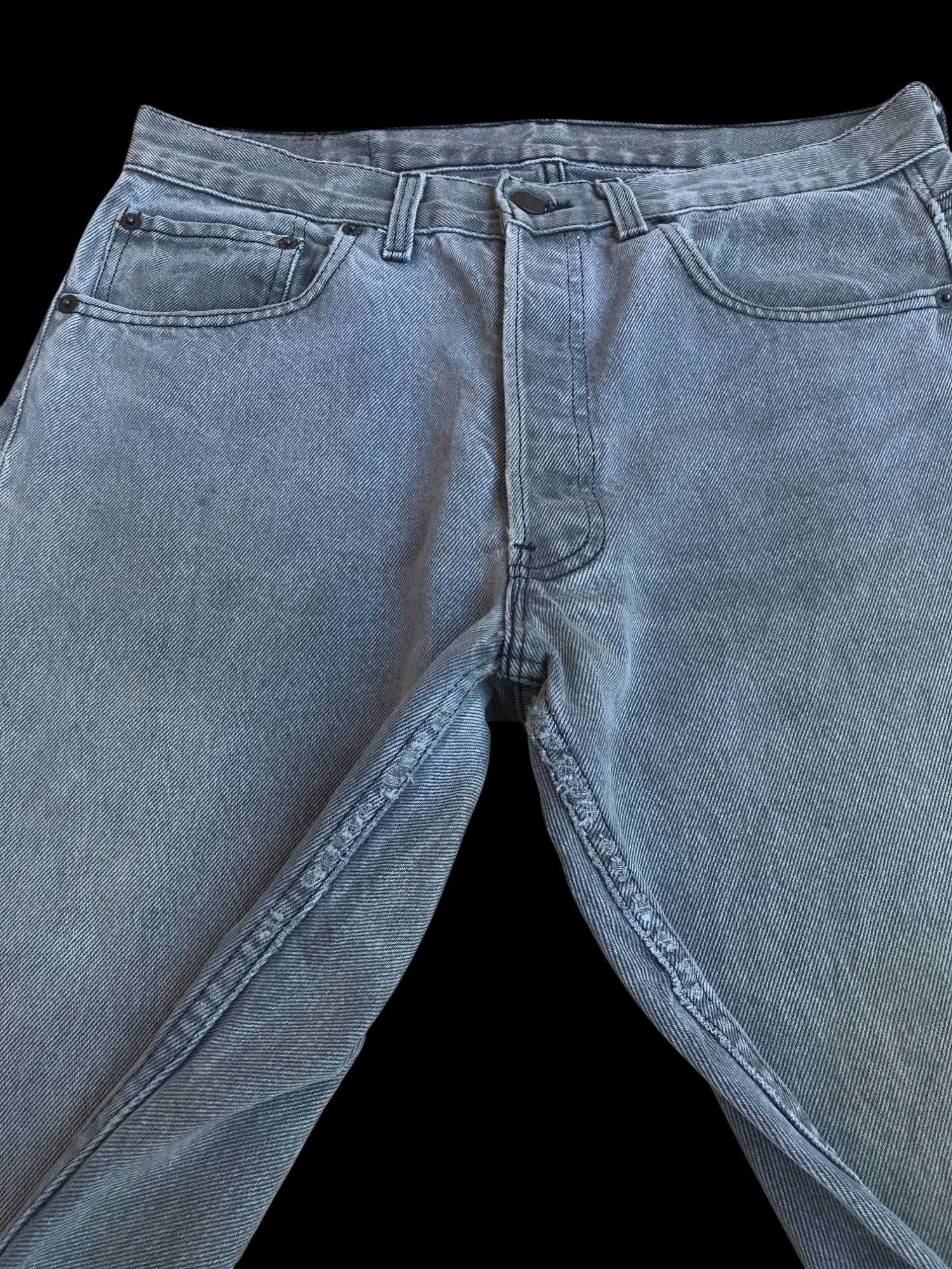 Levi's × Vintage W30x29 VINTAGE LEVIS 501 USA DIRTY DISTRESSED faded black Size US 30 / EU 46 - 6 Thumbnail