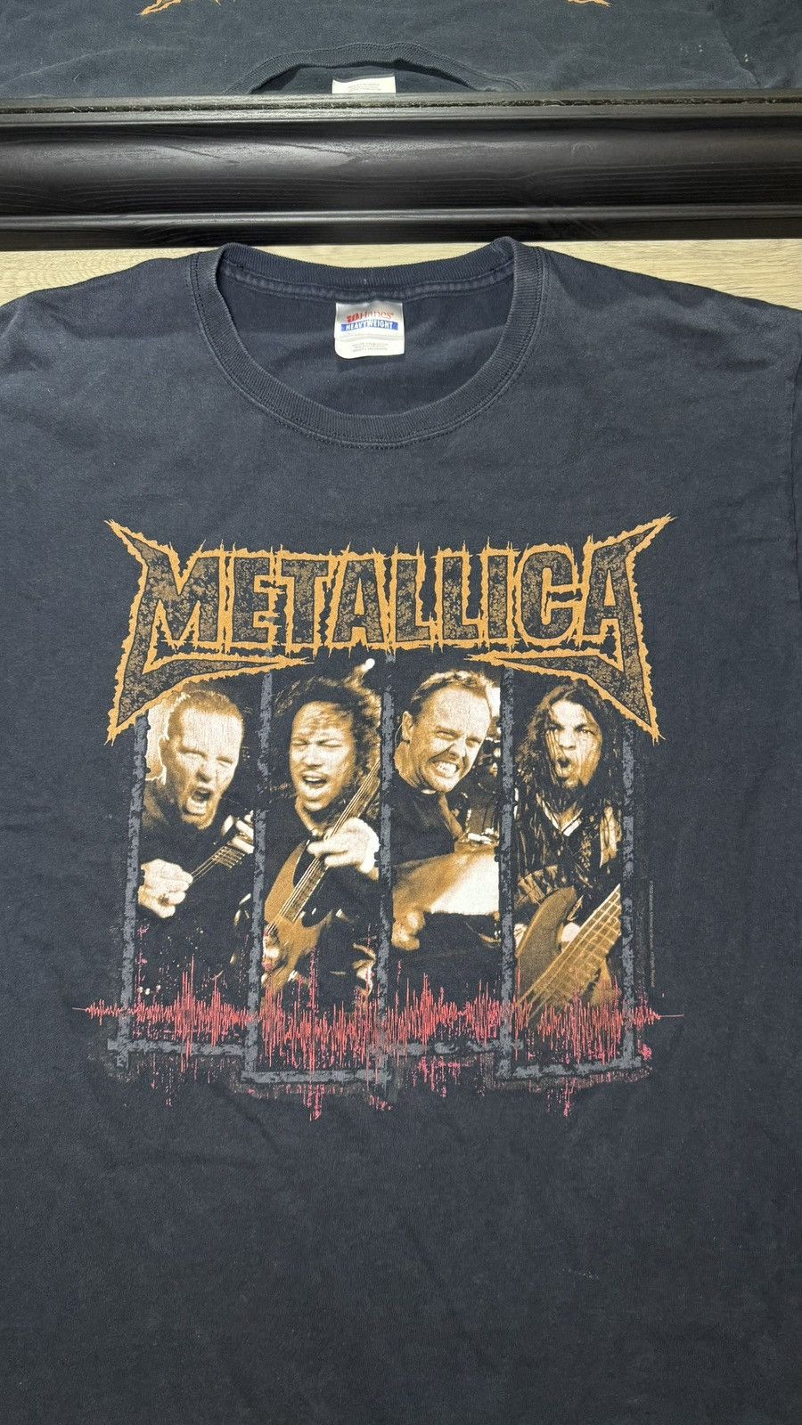 Giant Vintage 2000s Metallica Portrait Volume Concert Tour Shirt Size US L / EU 52-54 / 3 - 3 Thumbnail