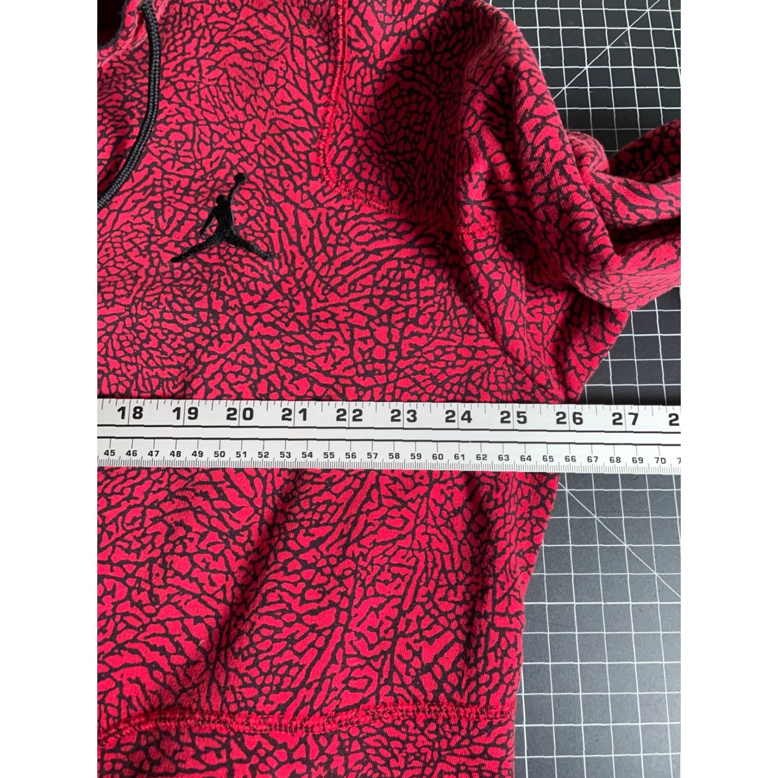 Jordan Brand Jordan Jordan Retro 3 Zip Hoodie Men 2XL Red Cement Elephant Sweatshirt 584059-695 Size US XXL / EU 58 / 5 - 5 Thumbnail