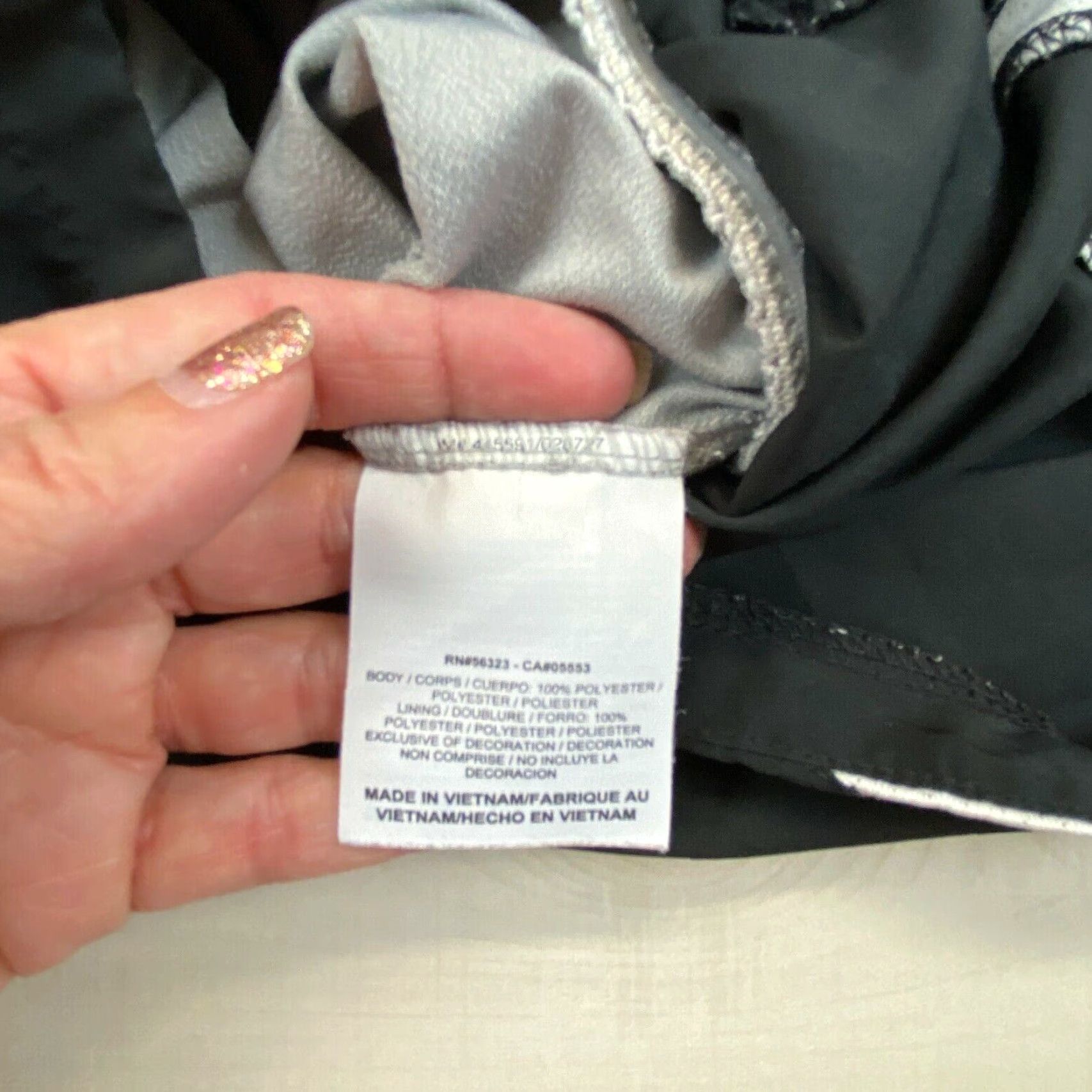 Nike Nike Womens Athletic Shorts Medium Black White Running Track Size 30" / US 8 / IT 44 - 3 Thumbnail