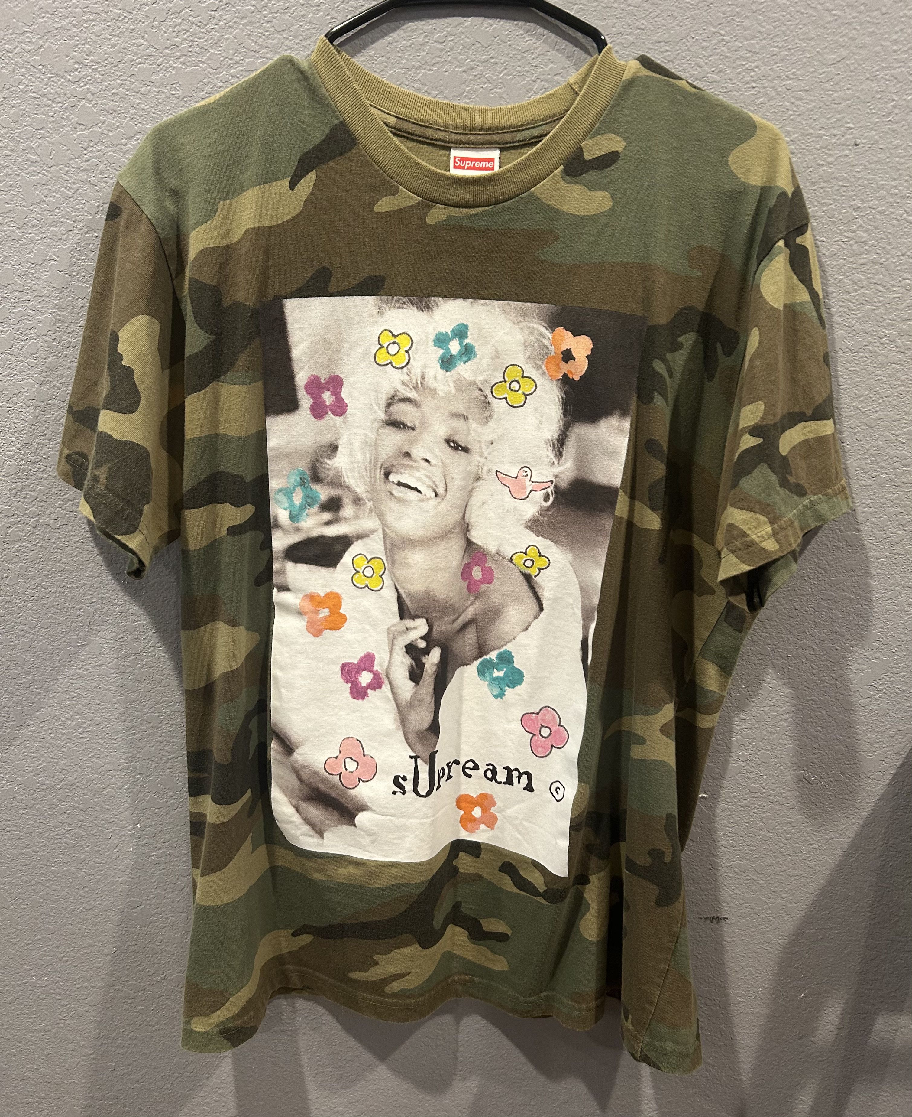 Supreme Supreme Naomi Tee Woodland Camo Size US M / EU 48-50 / 2 - 1 Thumbnail