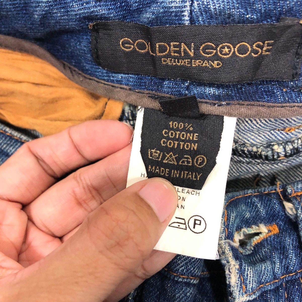 Japanese Brand GGDB Classic Straight-Cut Jeans – Vintage Whisker Wash Size 28" / US 6 / IT 42 - 24 Thumbnail