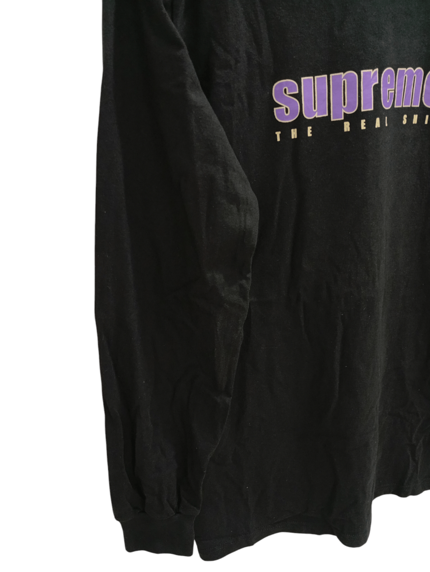 Supreme 🔥🔥Supreme The Real Shit LS T-Shirt Size US S / EU 44-46 / 1 - 5 Thumbnail