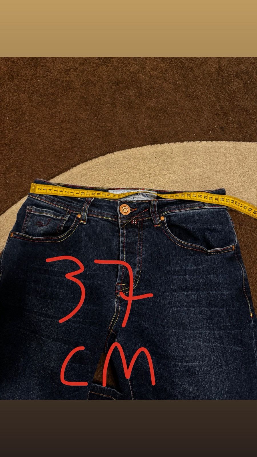 Jacob Cohen Jacob Cohën Slim Fit Stretch Jeans Size US 31 - 2 Thumbnail