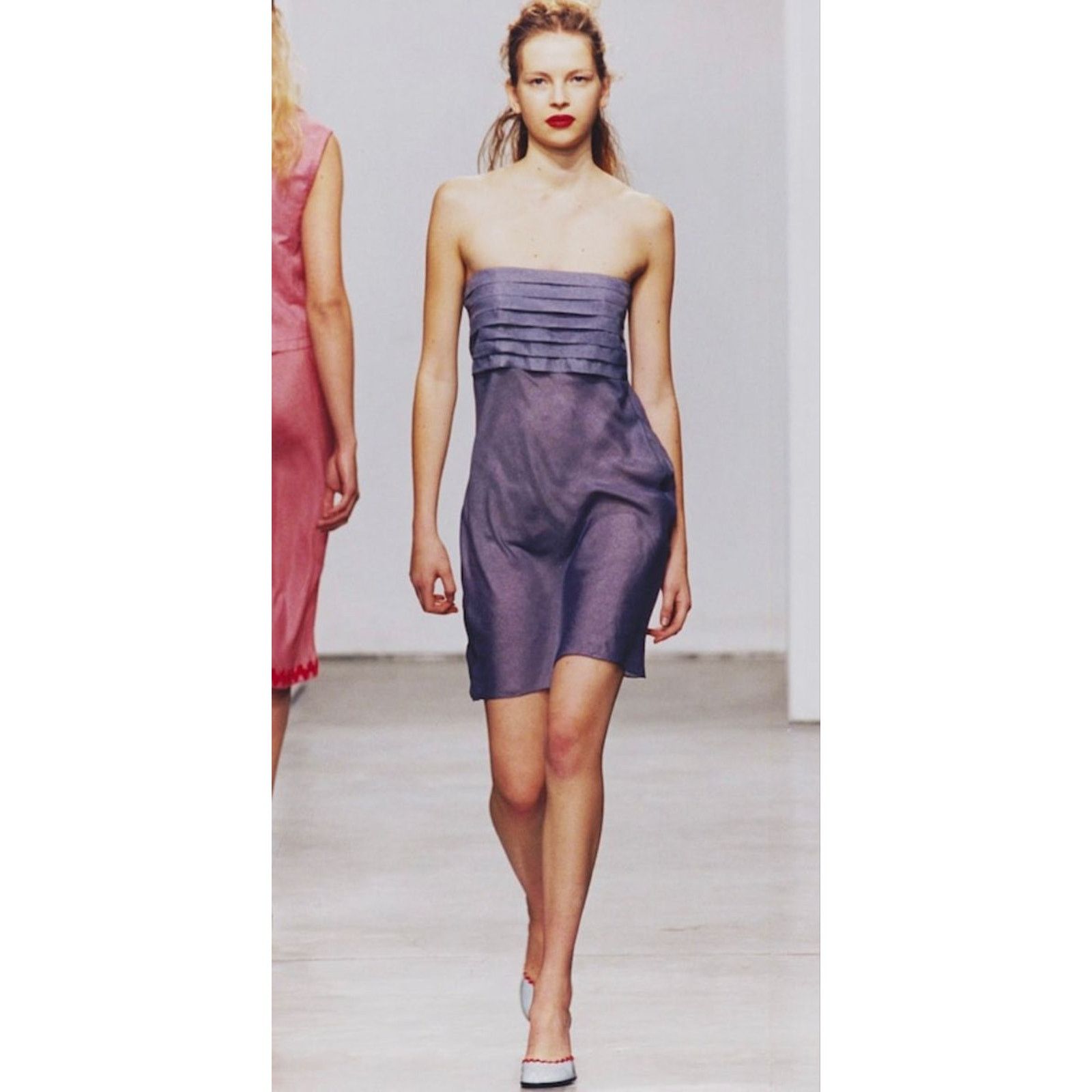 Miu Miu S/S 1998 Miu Miu silk mini dress Size M / US 6-8 / IT 42-44 - 3 Thumbnail