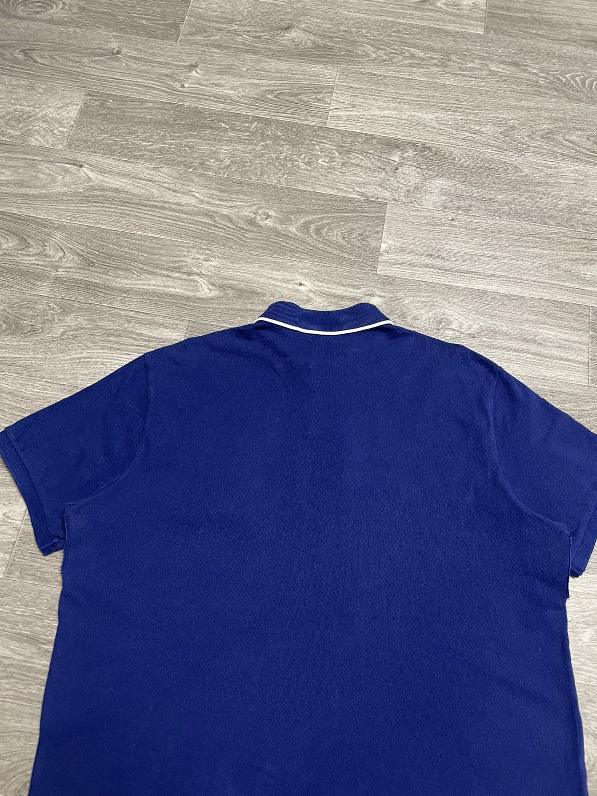 Rugby Ralph Lauren Vintage Polo Ralph Lauren Big Ponny Blue Rugby Polo Shirt Size US XL / EU 56 / 4 - 12 Thumbnail