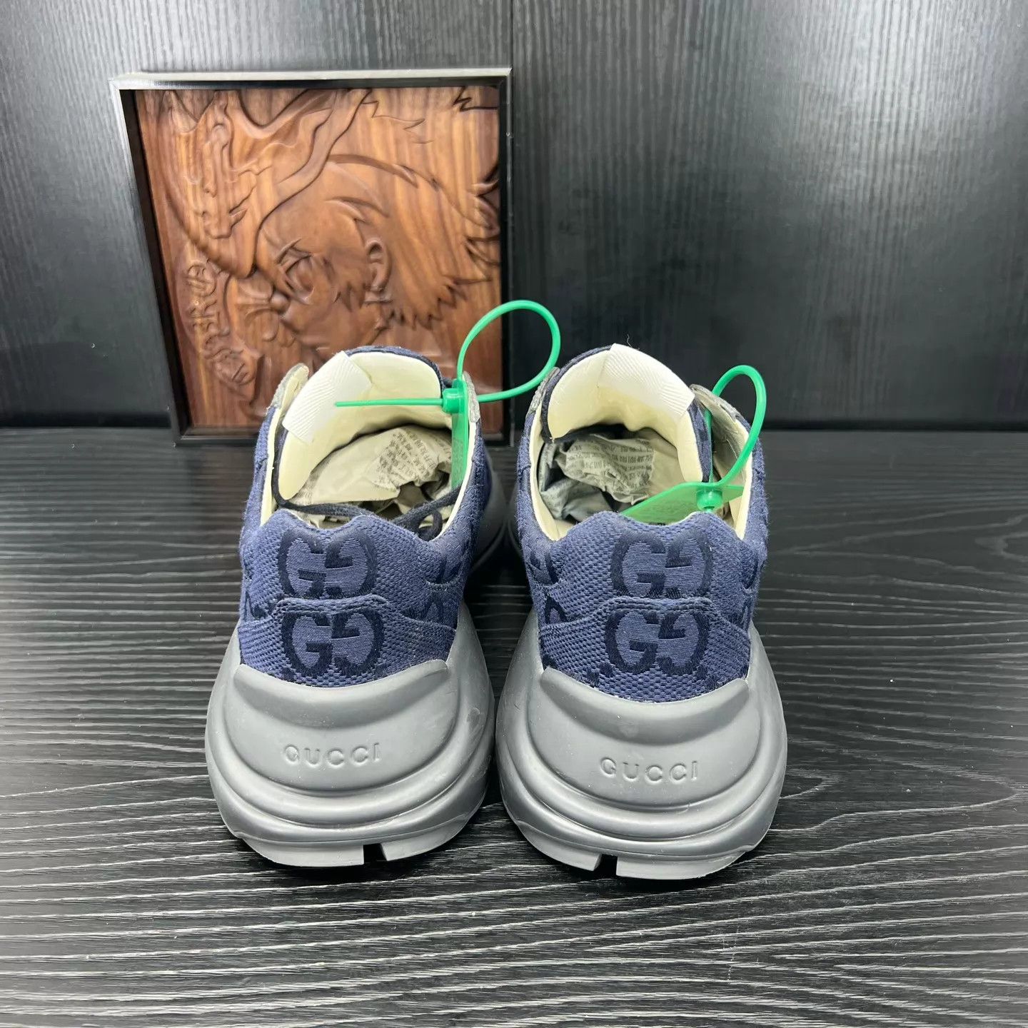 Gucci Gucci Rhyton Blue Size 42 Mint 2 Wears Size US 9 / EU 42 - 5 Thumbnail