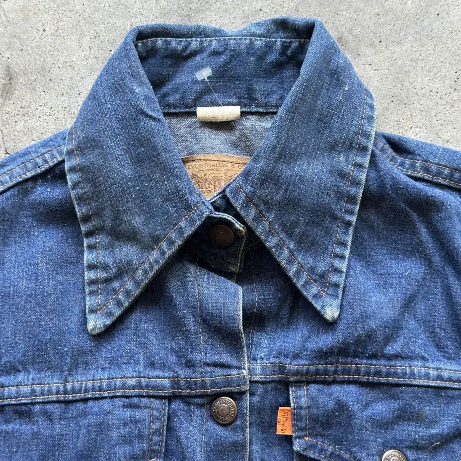 Levi's Vintage Levi's Orange Tab Western Denim Button Shirt Size XS Size US XS / EU 42 / 0 - 4 Thumbnail