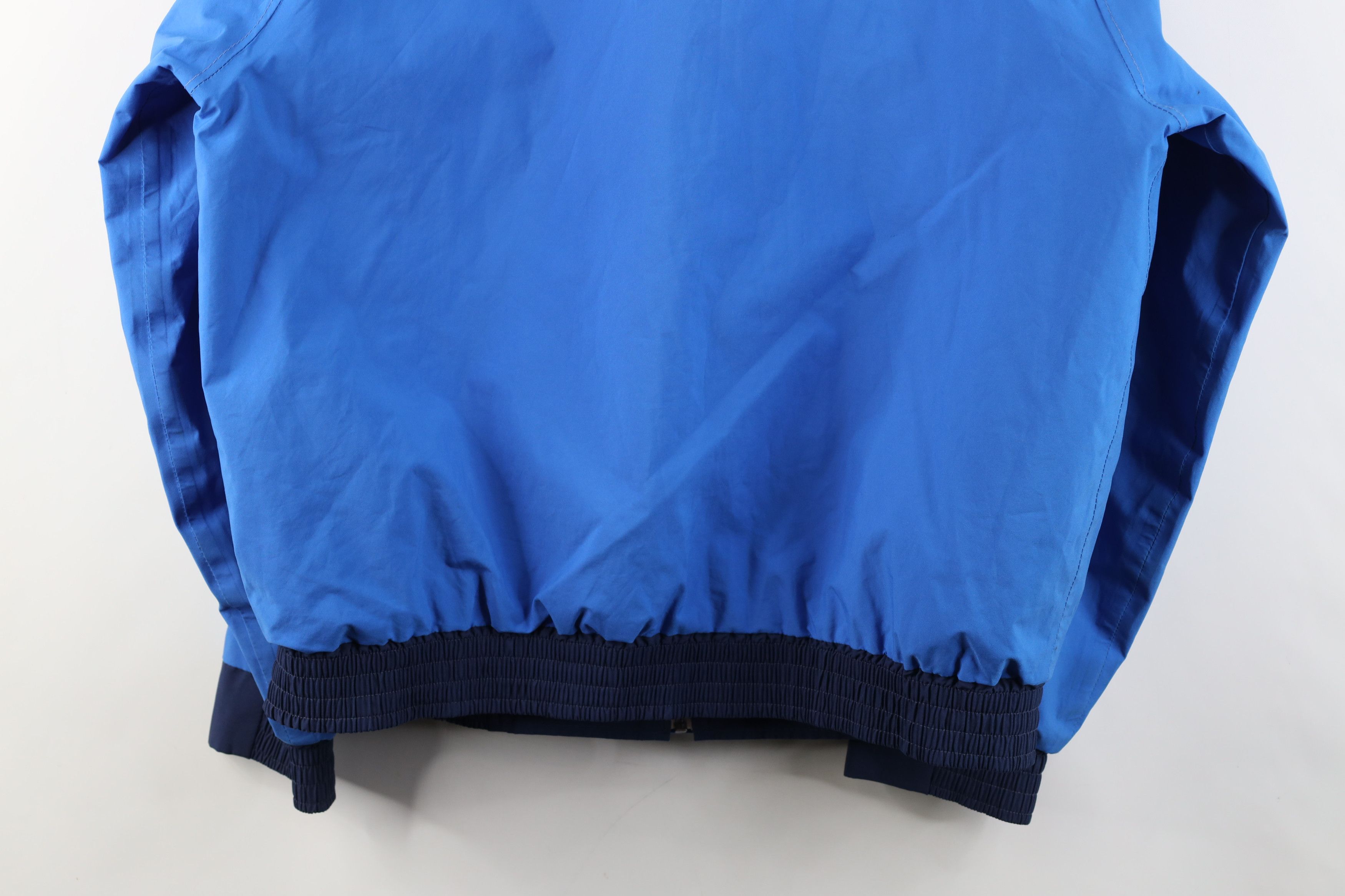 Goretex Vintage 90s Streetwear Goretex Rain Bomber Jacket Blue USA Size US M / EU 48-50 / 2 - 17 Thumbnail