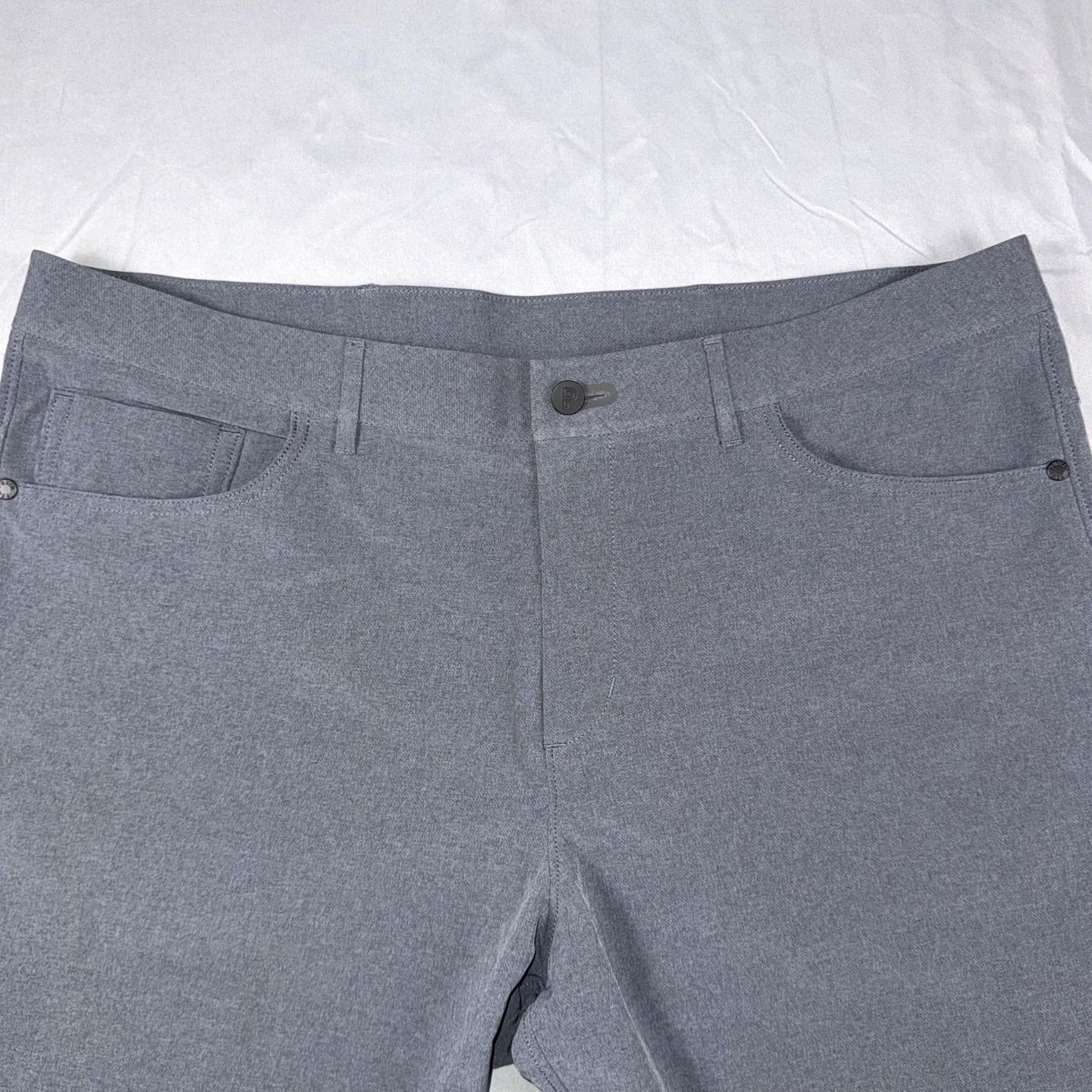 Vintage Public Rec Mens 38in Waist Size Chino Pants Gray Fit Size US 38 / EU 54 - 4 Thumbnail