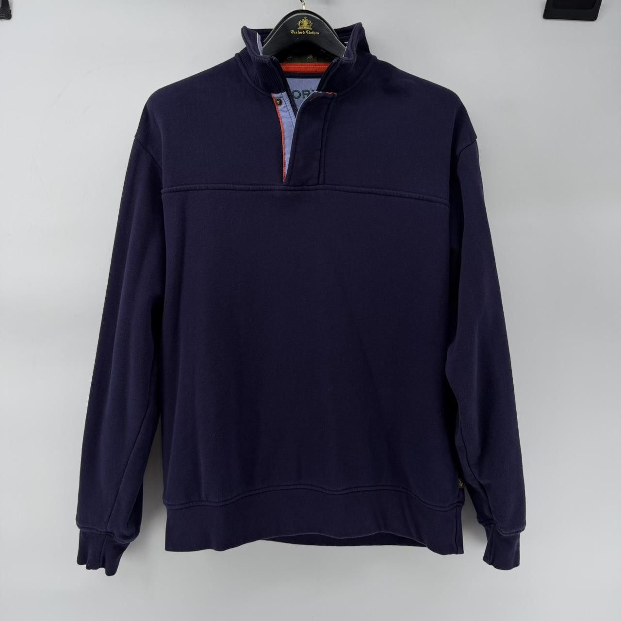 Orvis Orvis Men's Medium Blue 1/4 Zip Long Sleeve Button Pullover Size US M / EU 48-50 / 2 - 1 Thumbnail