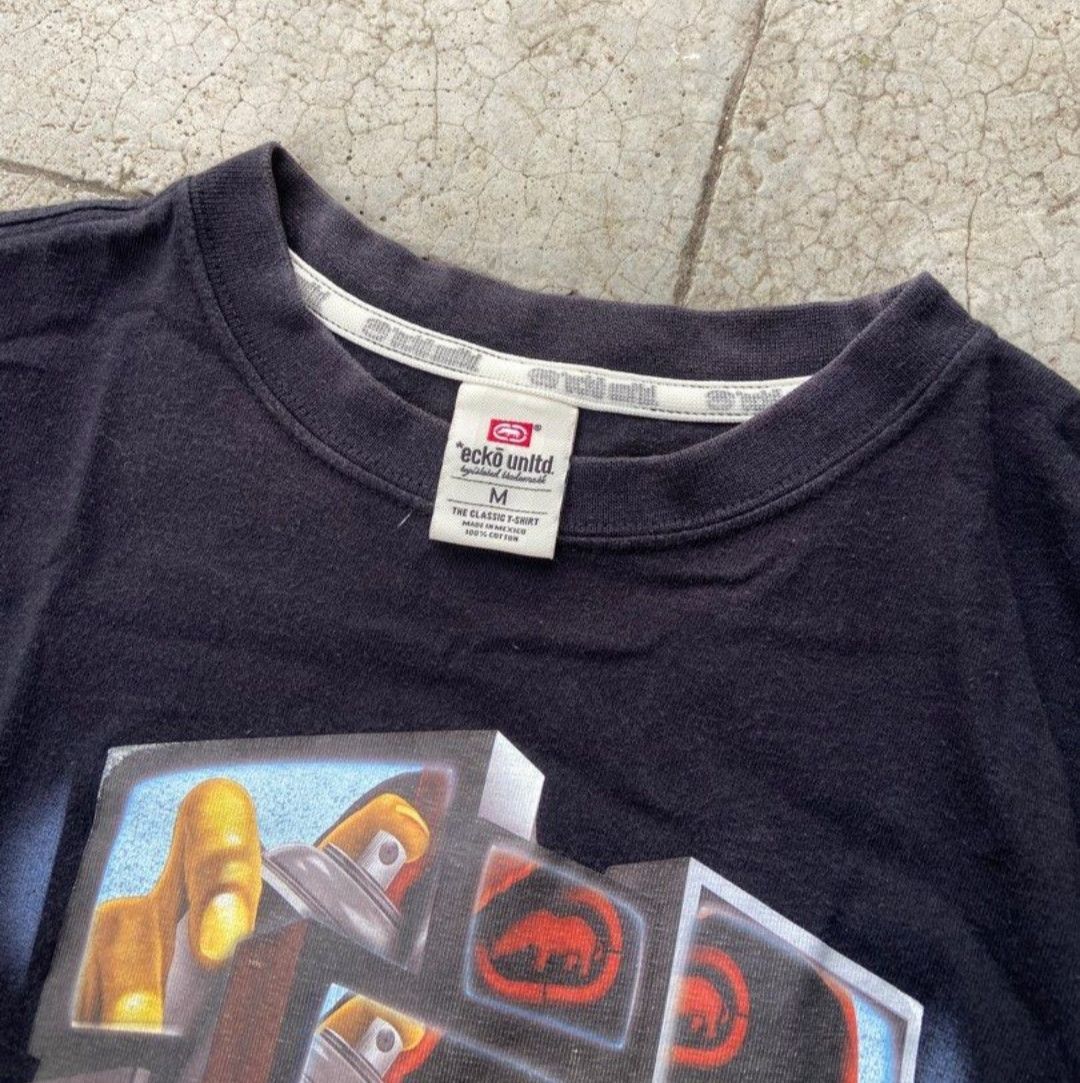 Ecko Unltd. 🔥 🔥 RARE 🔥 🔥 ECKO HOLOGRAM T-SHIRT Size US L / EU 52-54 / 3 - 3 Thumbnail