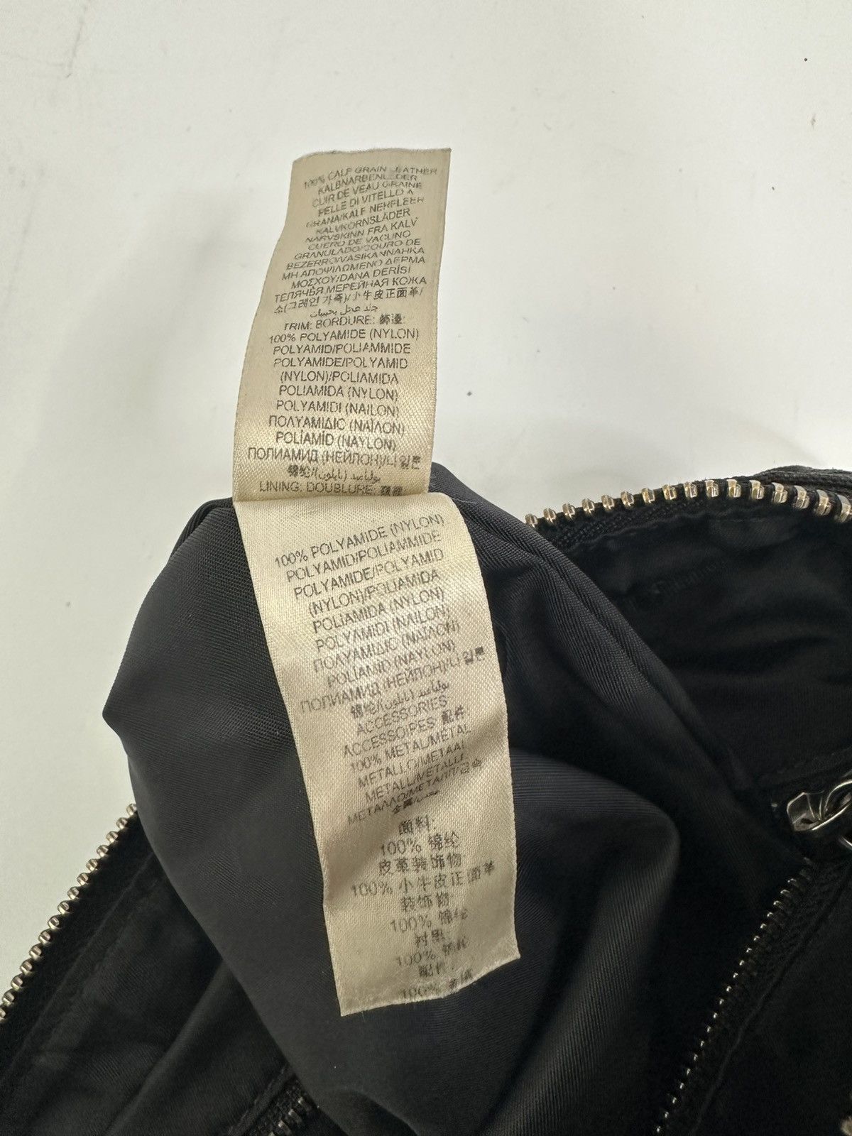 Burberry Burberry Zip Messenger Bag Smoked Check Canvas Small Size ONE SIZE - 10 Thumbnail