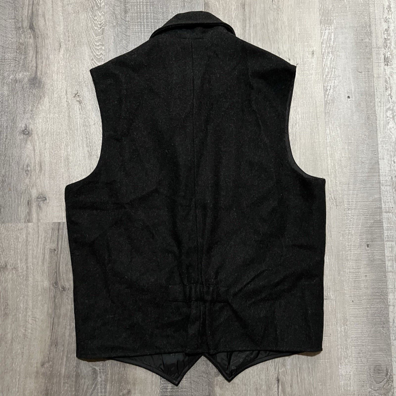 Vintage Powder River Outfitters Vest Wool Button Western Pockets S Size US S / EU 44-46 / 1 - 2 Thumbnail
