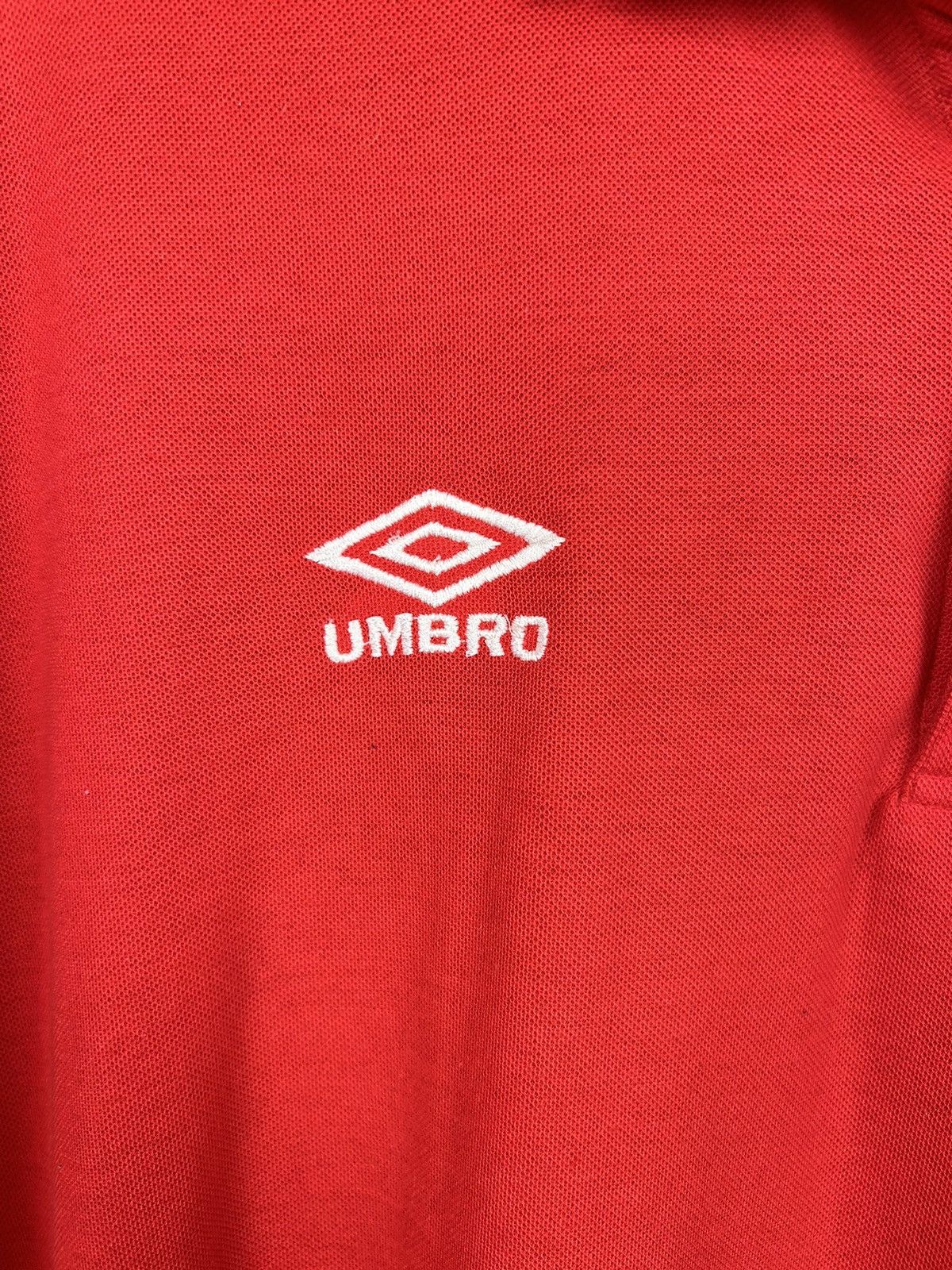 Vintage Vintage 90s Umbro Manchester United Jersey Cotton Polo Shirt Size US XL / EU 56 / 4 - 7 Thumbnail