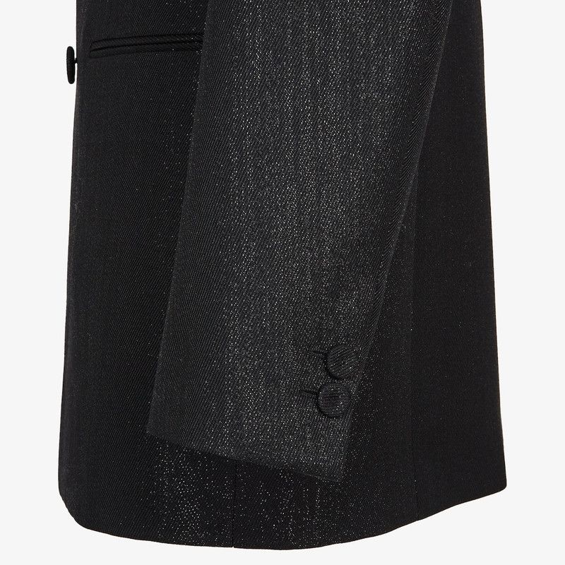 Fendi o1B3y1r0526 Jacket in Black Size US XL / EU 56 / 4 - 3 Thumbnail