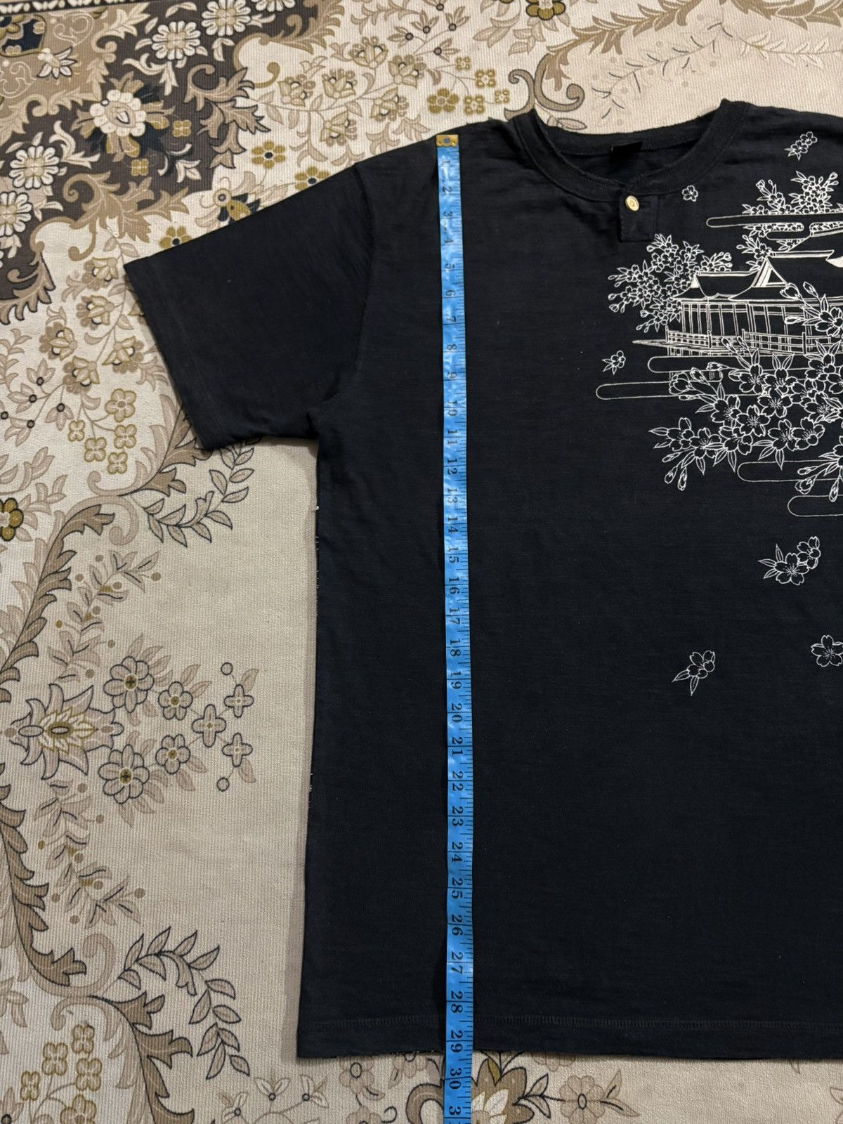 Japanese Brand Vintage Japanese Brand Sukajan Full Print Tee Size US L / EU 52-54 / 3 - 13 Thumbnail