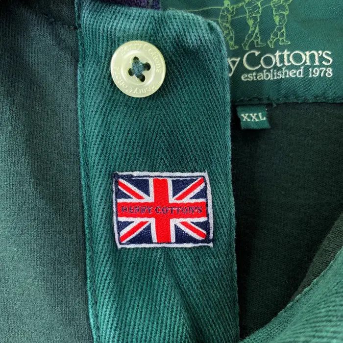 Henry Cotton's Vintage HENRY COTTONS FOREST Collection Polo Tee Shirt Size US XXL / EU 58 / 5 - 4 Thumbnail
