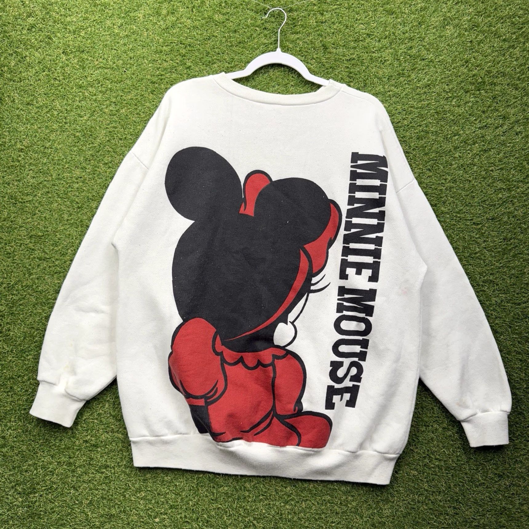 Disney VINTAGE Disney Minnie Mouse Sweatshirt Womens XL Crewneck All Over Print Size XL / US 12-14 / IT 48-50 - 2 Thumbnail