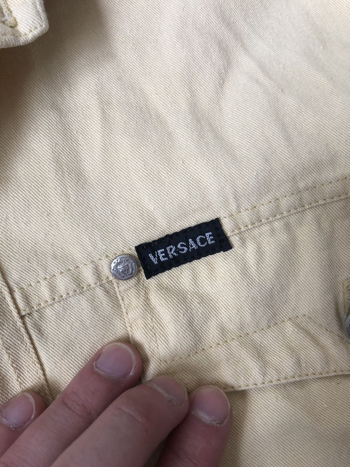 Versace Jeans Couture × Vintage Vintage Versace Jeans Couture Shirt Size US XL / EU 56 / 4 - 5 Thumbnail
