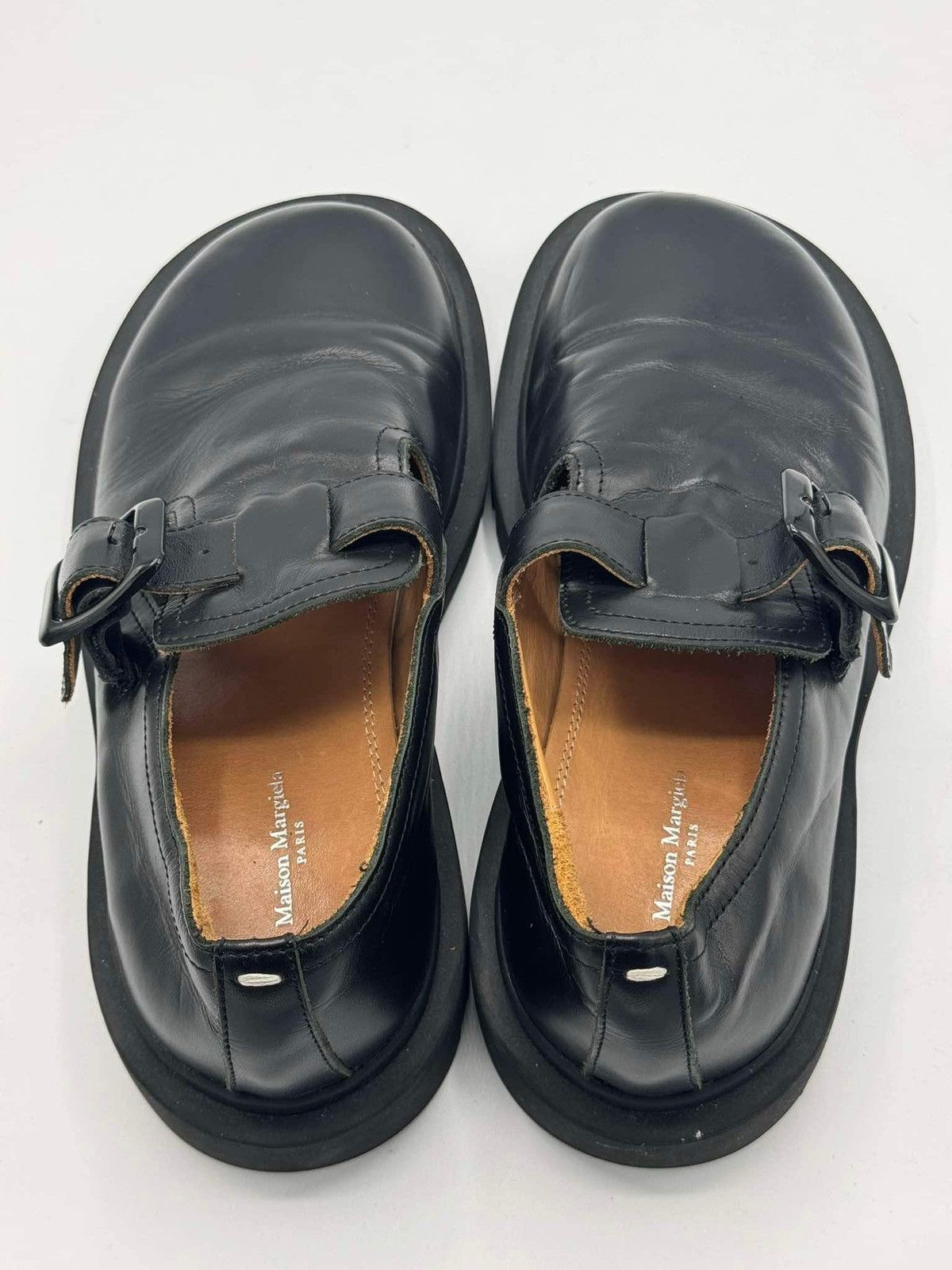 Maison Margiela Maison Margiela Paris Black Casual Shoes Size US 7 / EU 40 - 3 Thumbnail