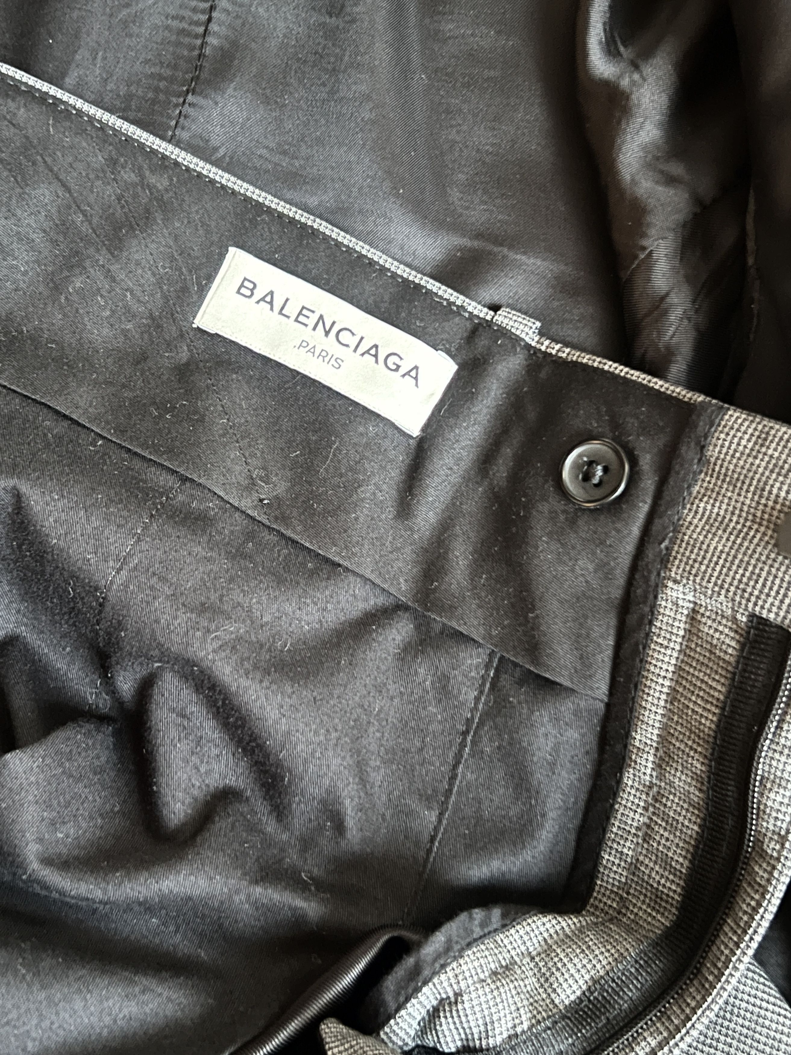 Balenciaga GREY SUIT Size 48R - 6 Thumbnail
