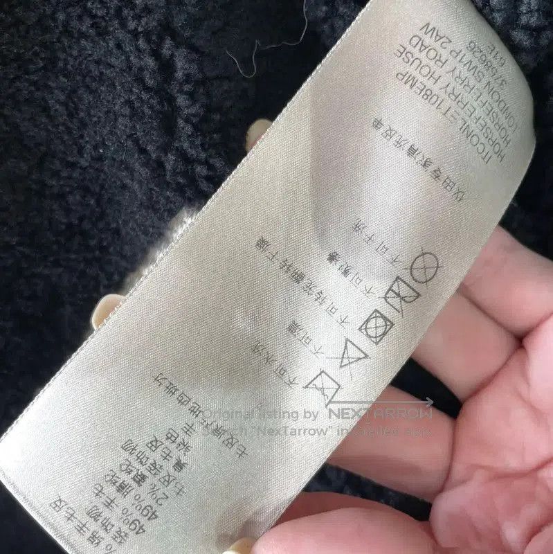 Burberry Burberry Black Leather Women's Jacket. Size M / US 6-8 / IT 42-44 - 6 Thumbnail