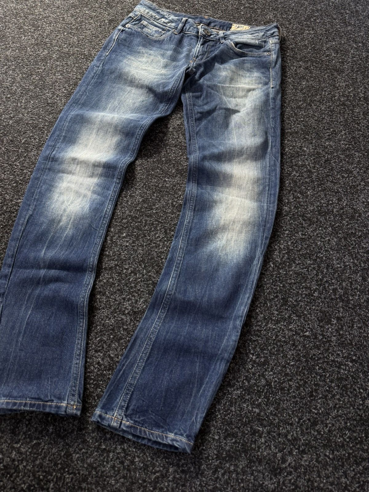 G-Star × If Six Was Nine × Vintage Vintage 90s Avant Garde G-Star RAW denim pants y2k style Size 29" - 3 Thumbnail