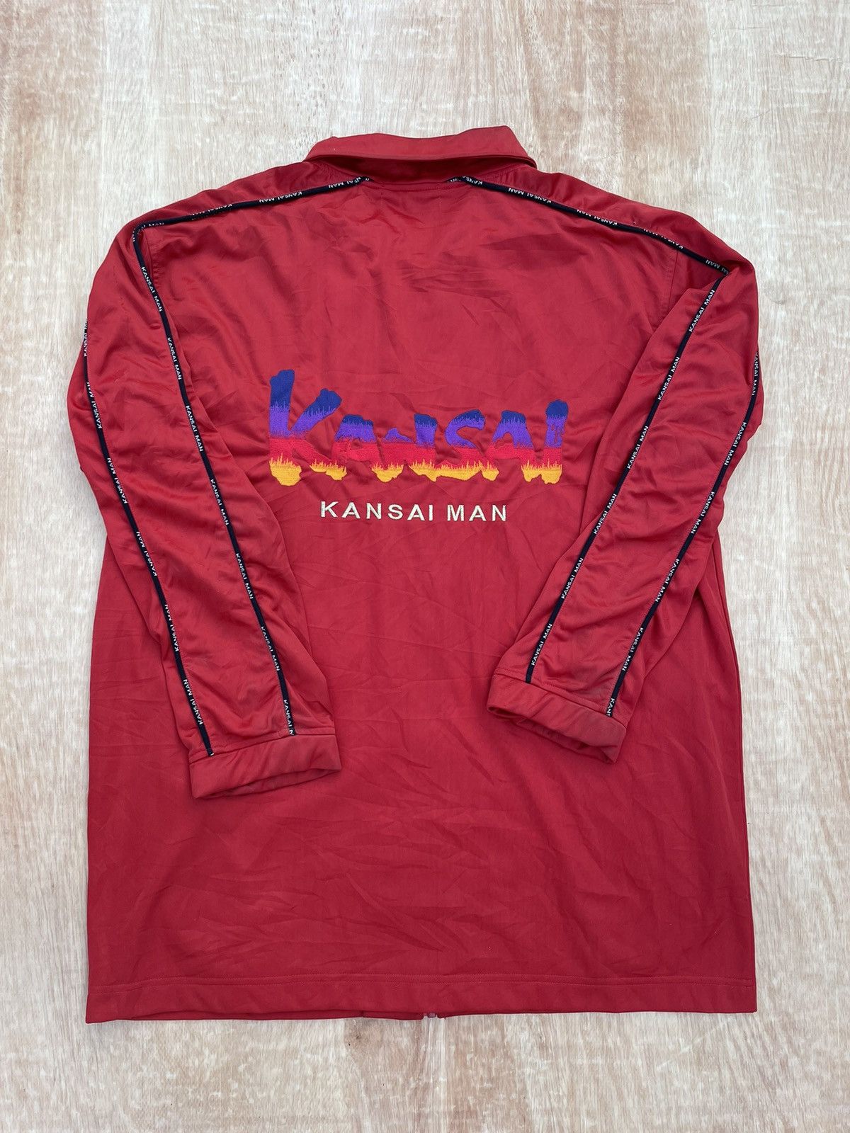 Japanese Brand × Kansai Yamamoto × Vintage Kansai Man Light Jacket Size US XL / EU 56 / 4 - 1 Thumbnail