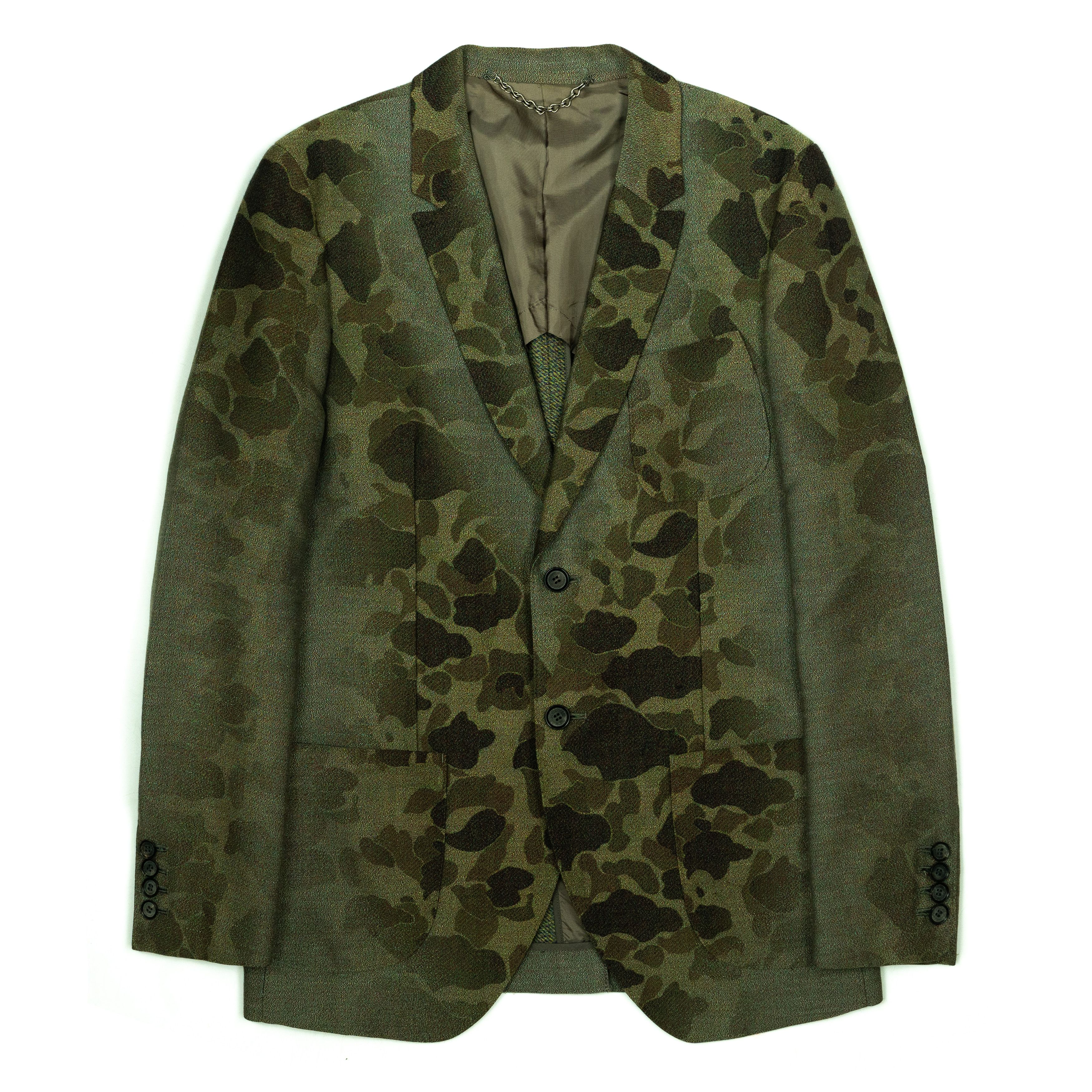 Maison MIHARA YASUHIRO RARE Miharayasuhiro Camo Military Jacket 
