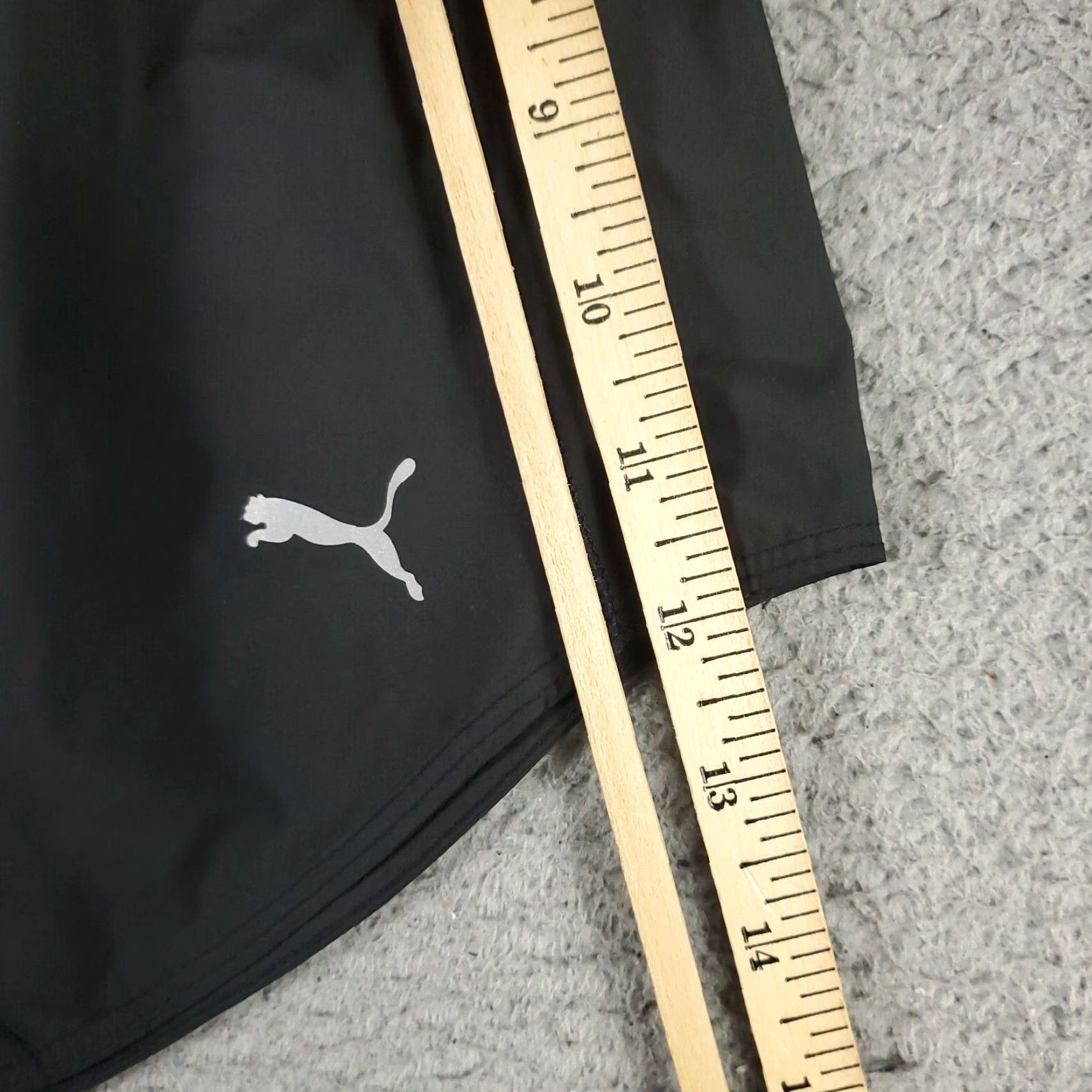 Puma PUMA Brand Shorts Womens XL Black Active Running Jogging Training Ladies Athletic Style Size 40" / US 18 - 5 Thumbnail