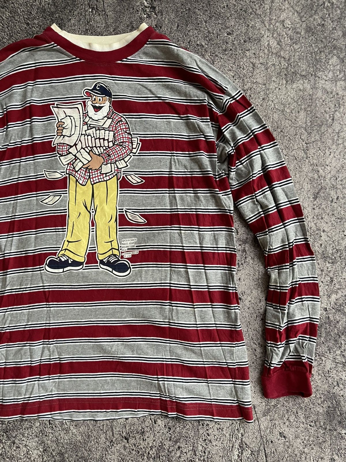 Japanese Brand Y2K Captain Santa ifsixwasnine long sleeve Size US XL / EU 56 / 4 - 2 Thumbnail