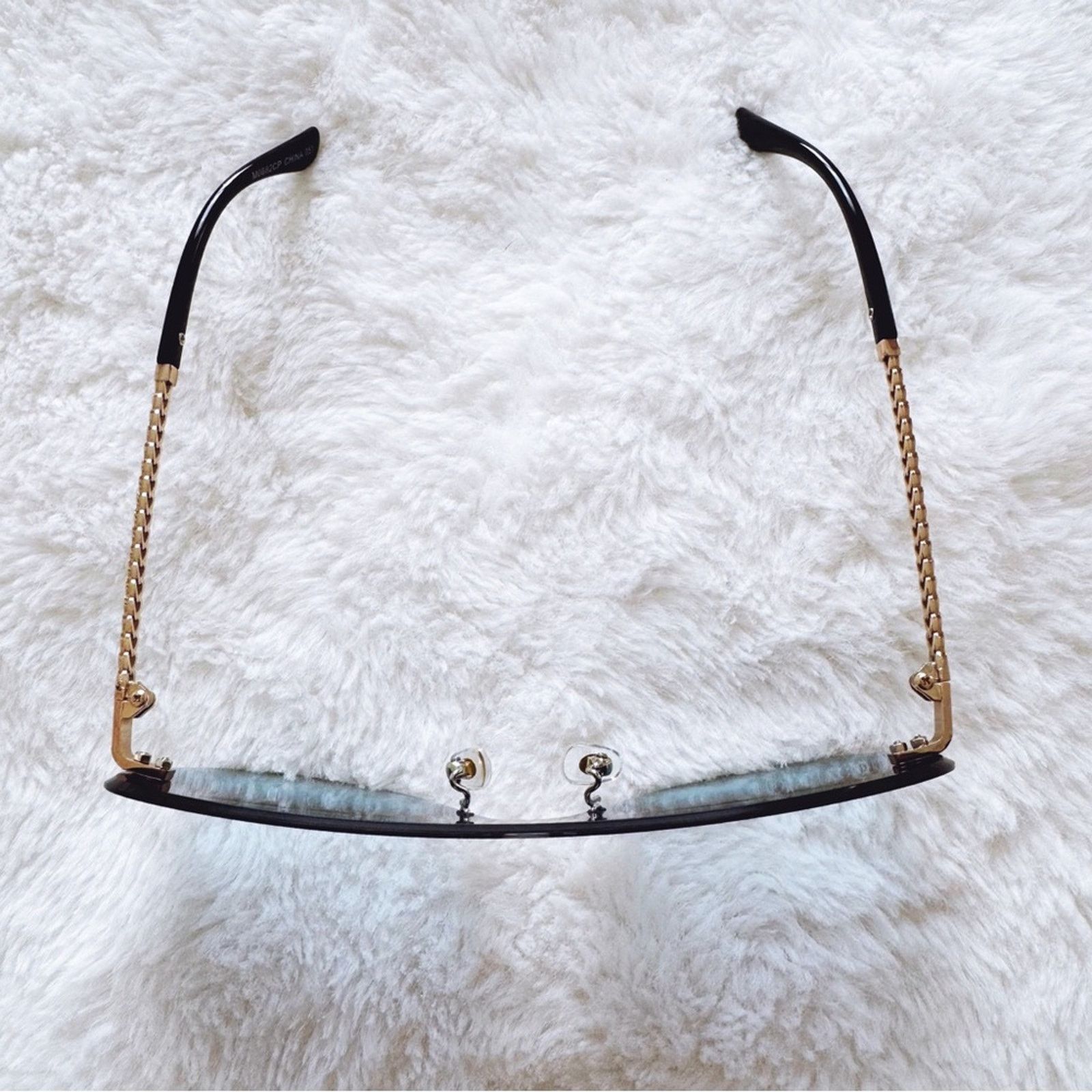 Other Jasmine Clear Blue Sleek Single-Lens Sunglasses Size ONE SIZE - 4 Thumbnail