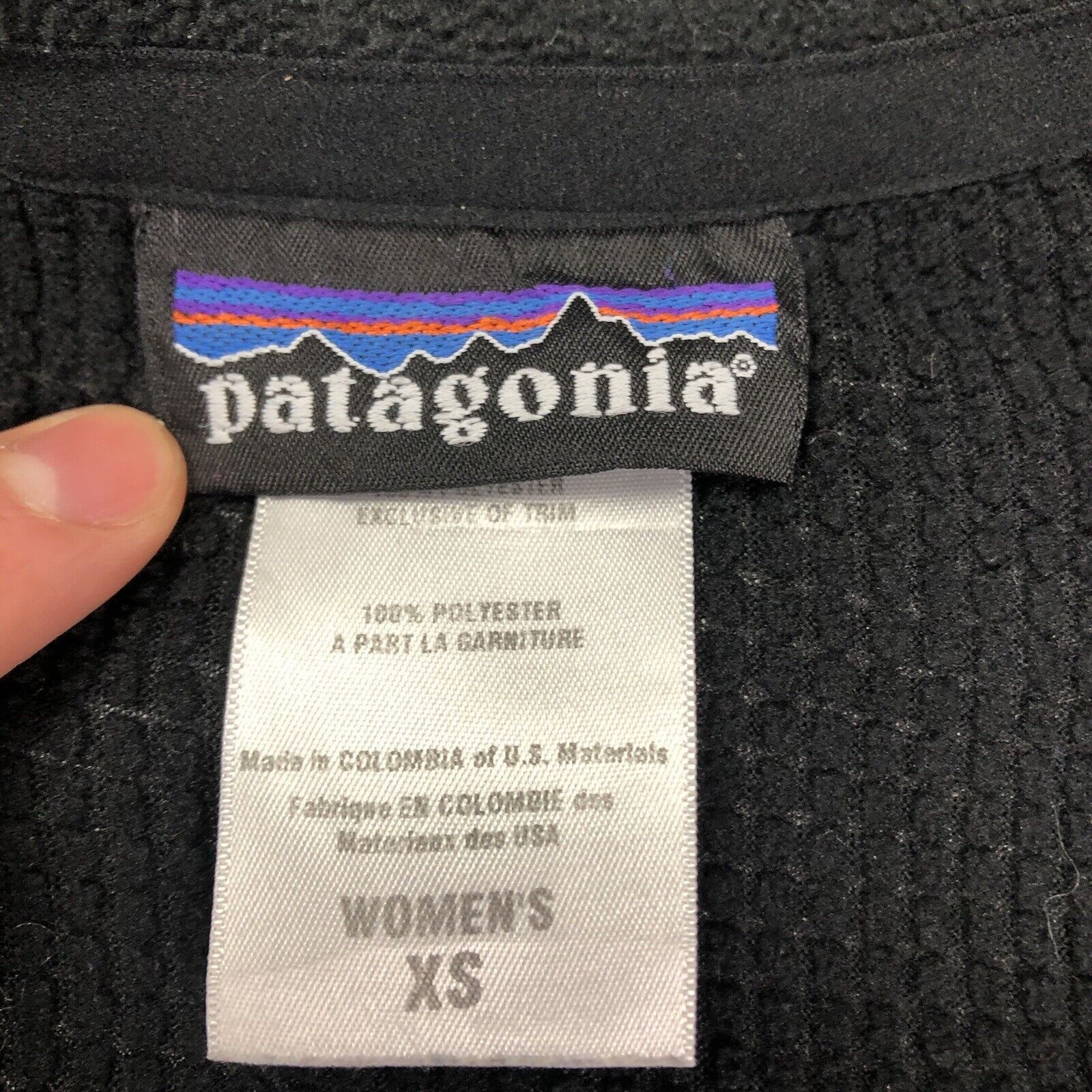Patagonia Patagonia Fleece Jacket Full Zip Logo Fleece Jacket Size XS Size XS / US 0-2 / IT 36-38 - 4 Thumbnail