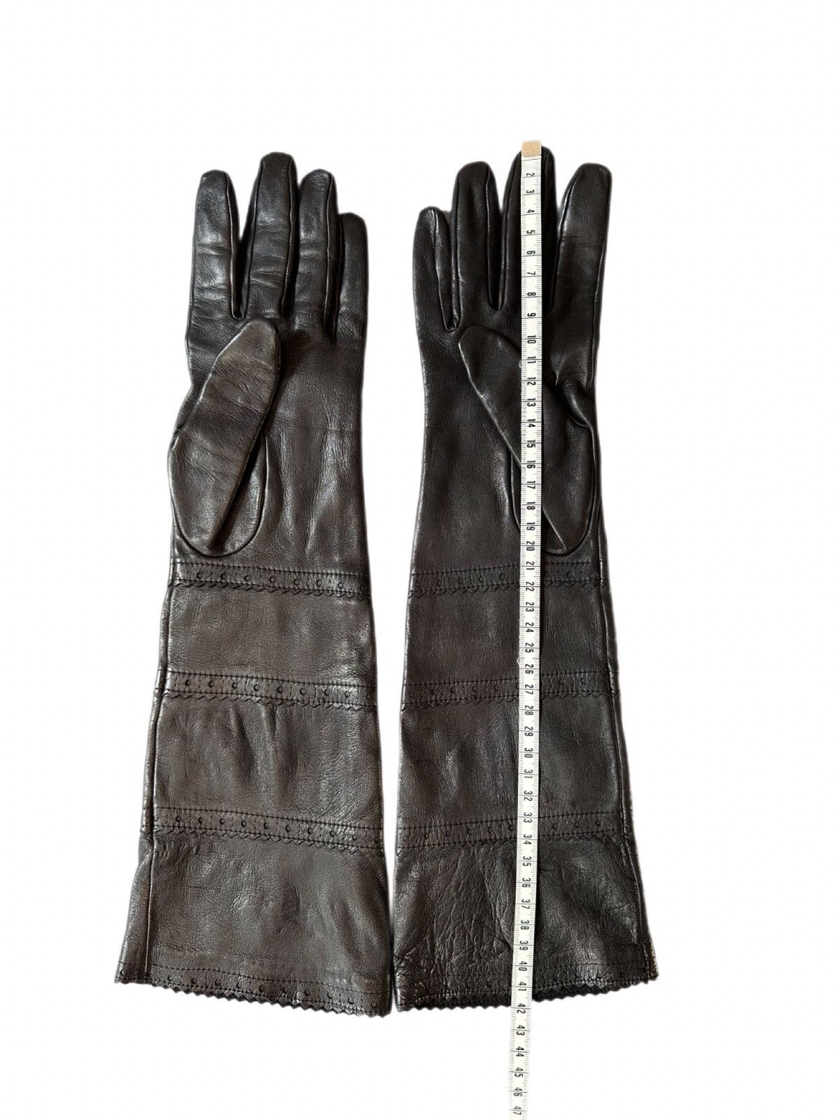 Hermes Hermès Black Lambskin Opera Gloves – Size 8 Size ONE SIZE - 10 Thumbnail