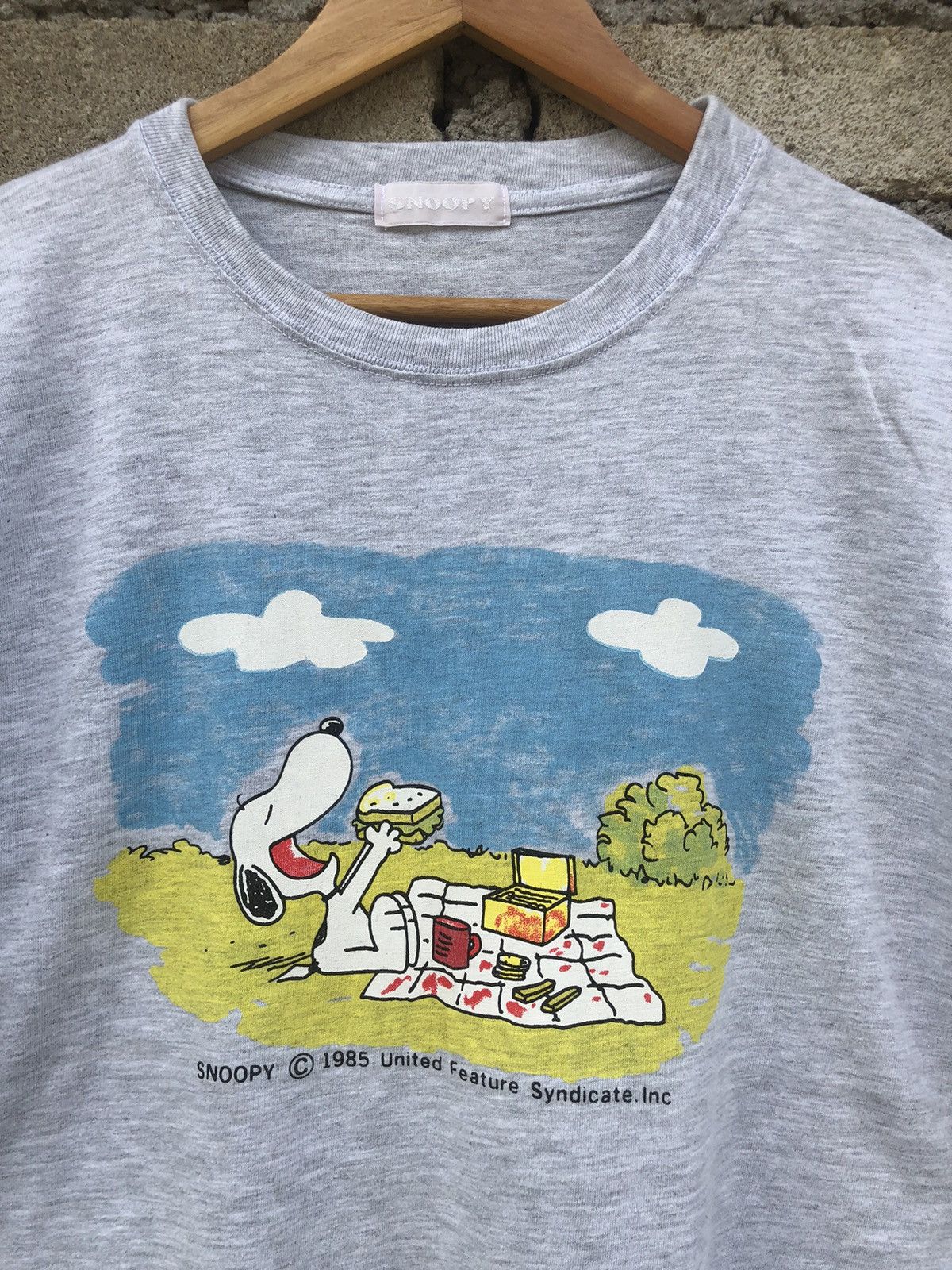 Cartoon Network × Nickelodeon × Vintage Vintage Snoopy 1985 Tshirts Size US L / EU 52-54 / 3 - 2 Thumbnail