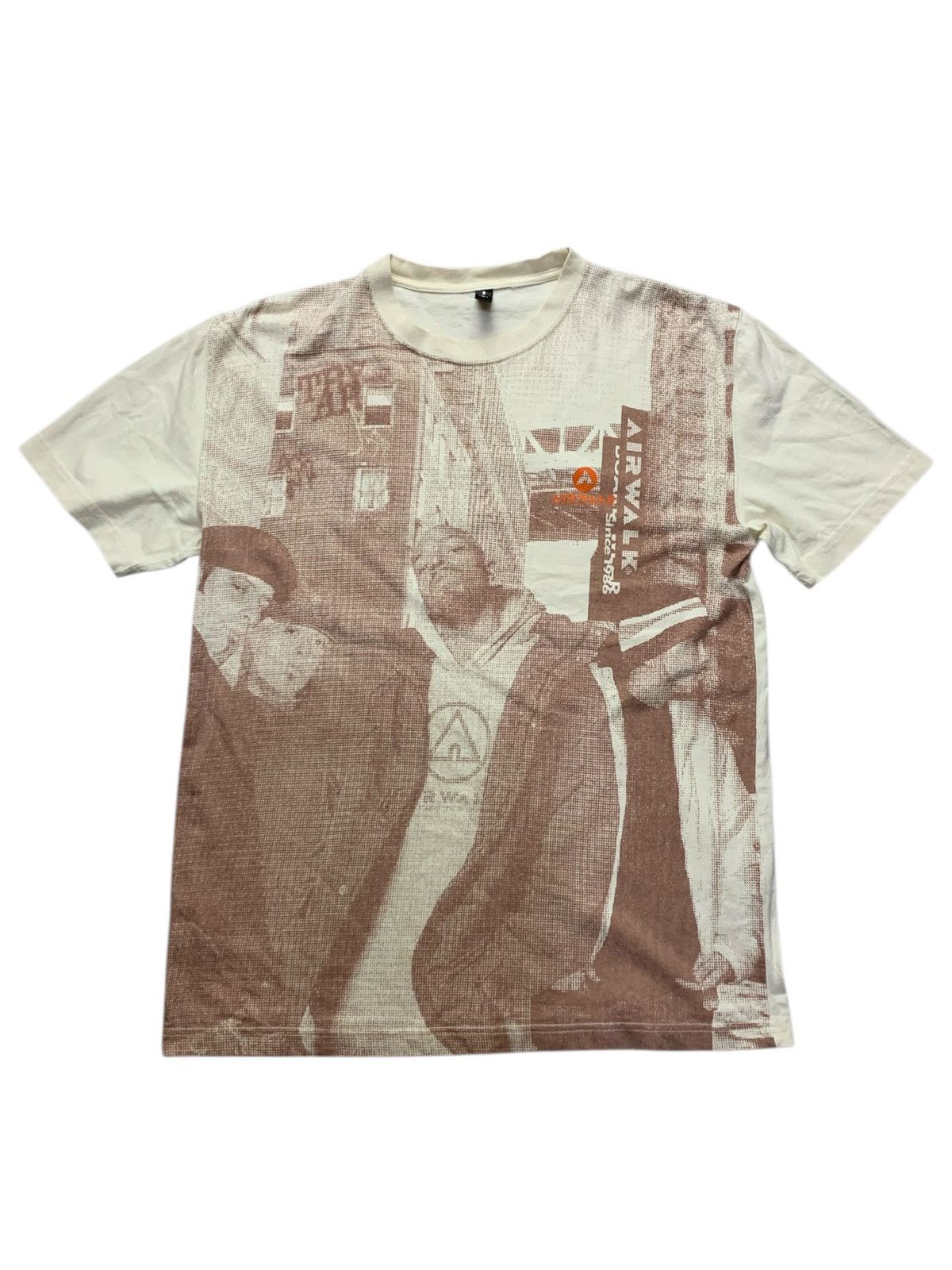 🐍 Vintage Y2k Airwalk Rapper Overprint Tee