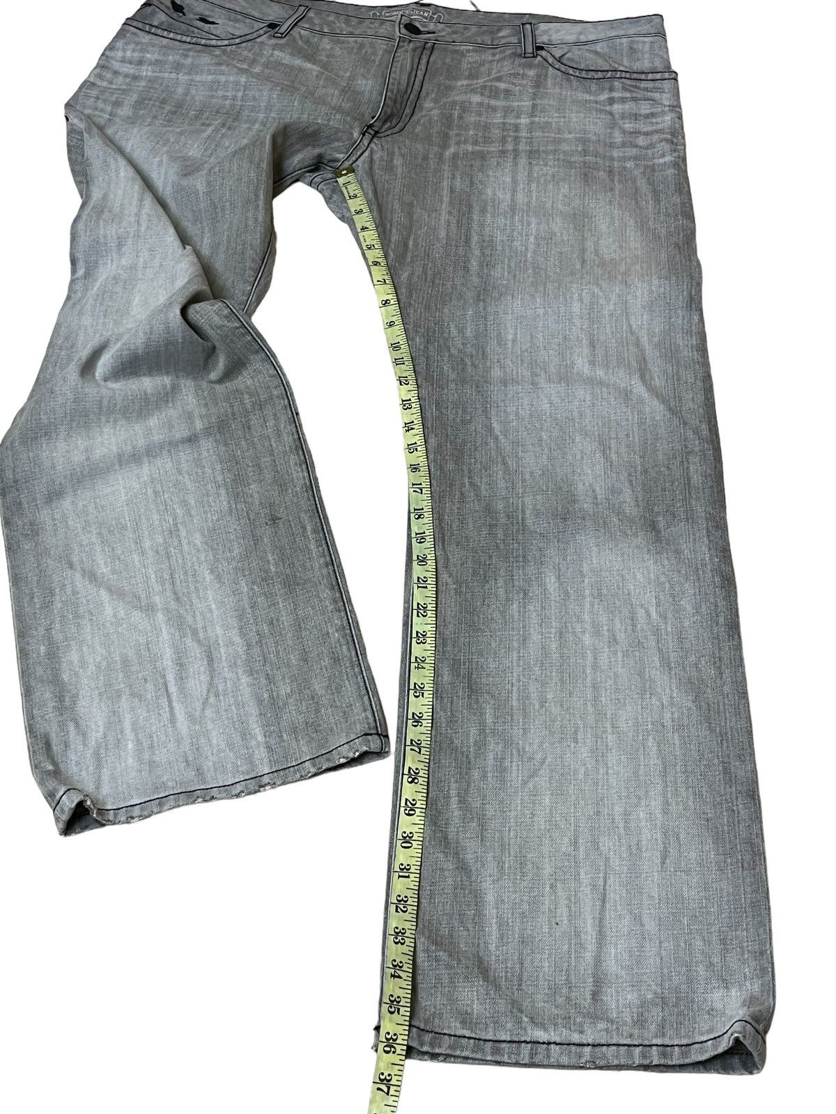 Robins Jeans SICK🔥VINTAGE ROBIN’S JEAN GREY LOWRISE STRAIGHT CUT JEANS Size US 44 / EU 60 - 19 Thumbnail