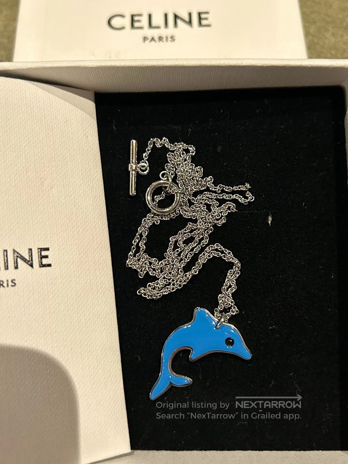 Phoebe Philo Celine Phoebe Philo 18SS Dolphin Necklace. Size ONE SIZE - 2 Thumbnail
