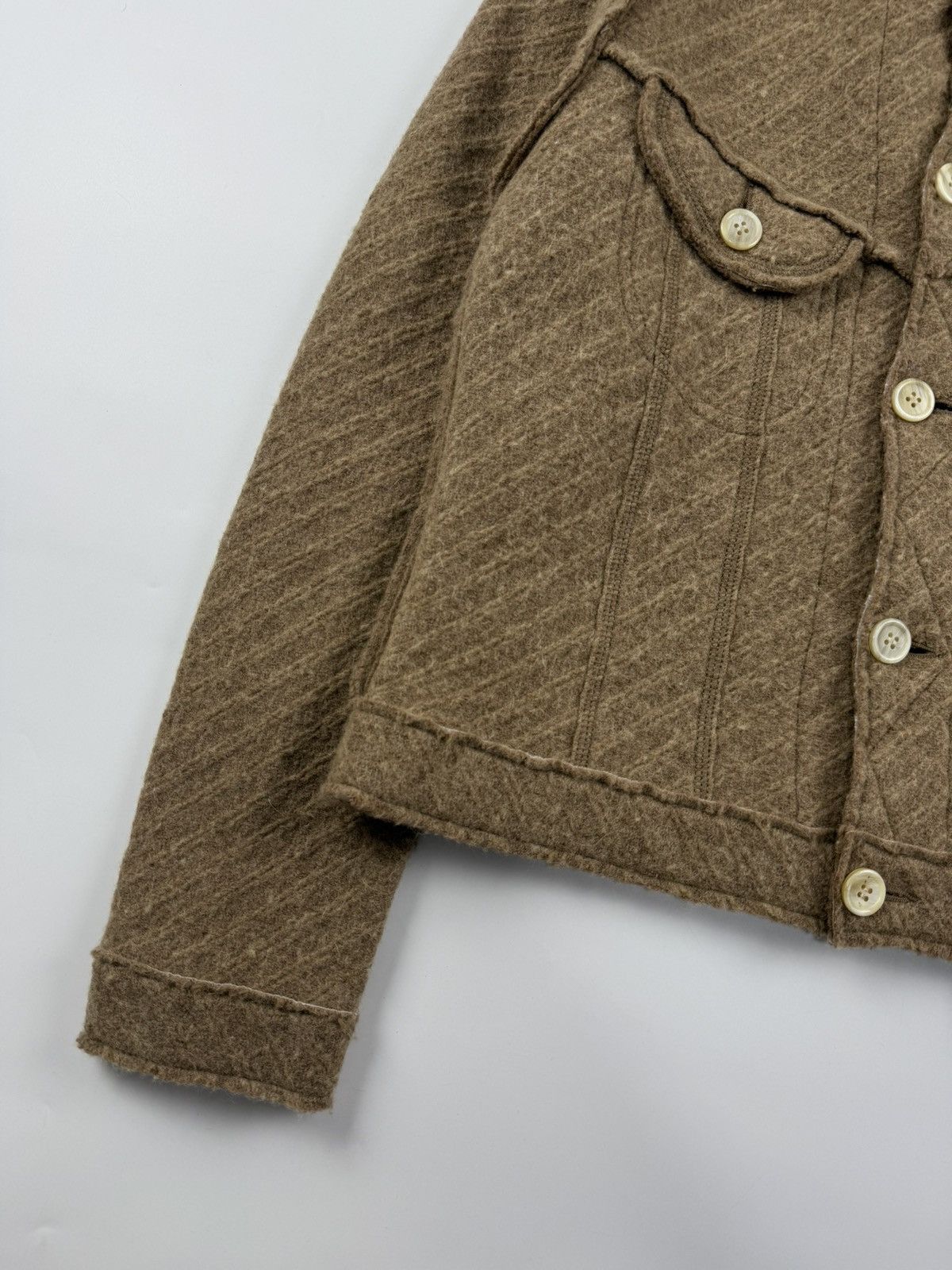 Junya Watanabe Junya Watanabe F/W’03 Alpaca Wool Jacket Size US S / EU 44-46 / 1 - 6 Thumbnail