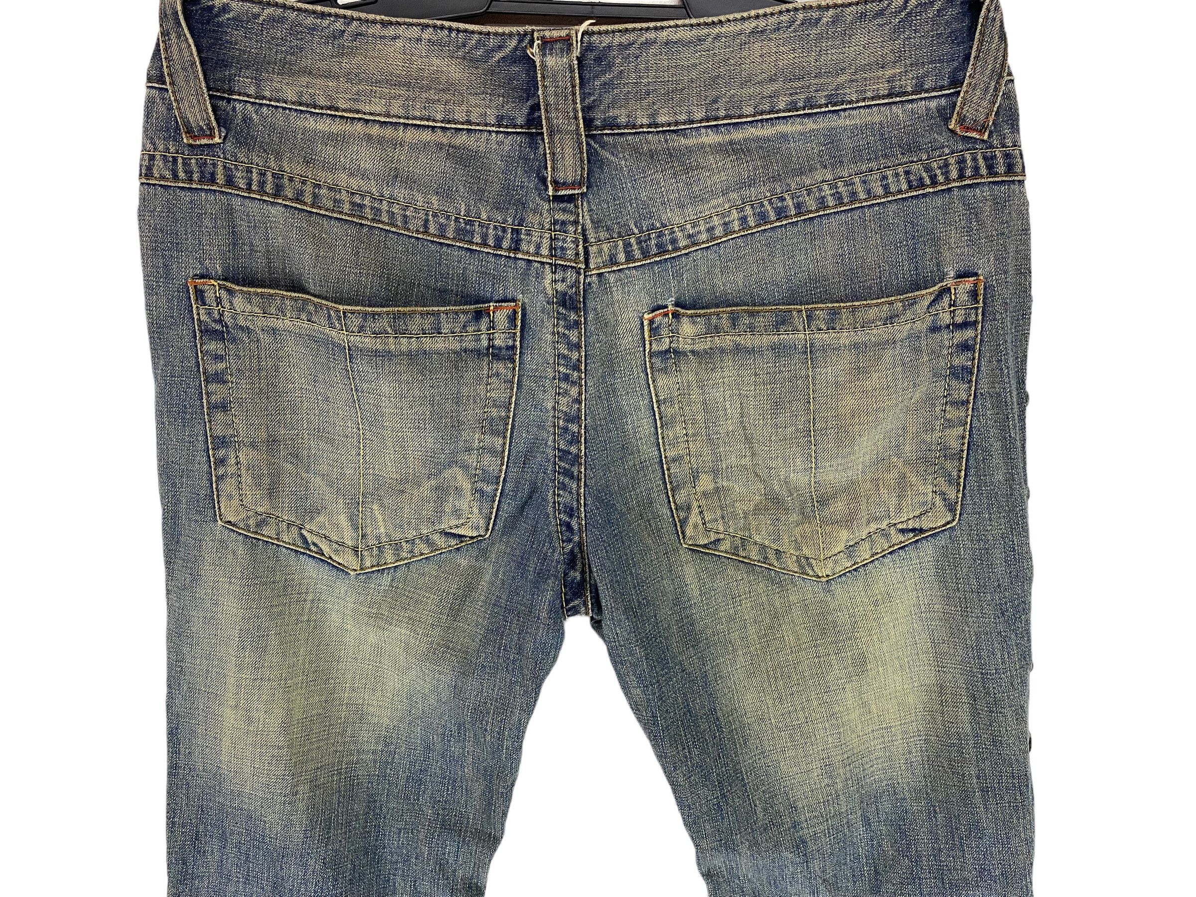 Japanese Brand × Vanquish Vanquish distressed low rise flare jeans Size US 34 / EU 50 - 8 Thumbnail