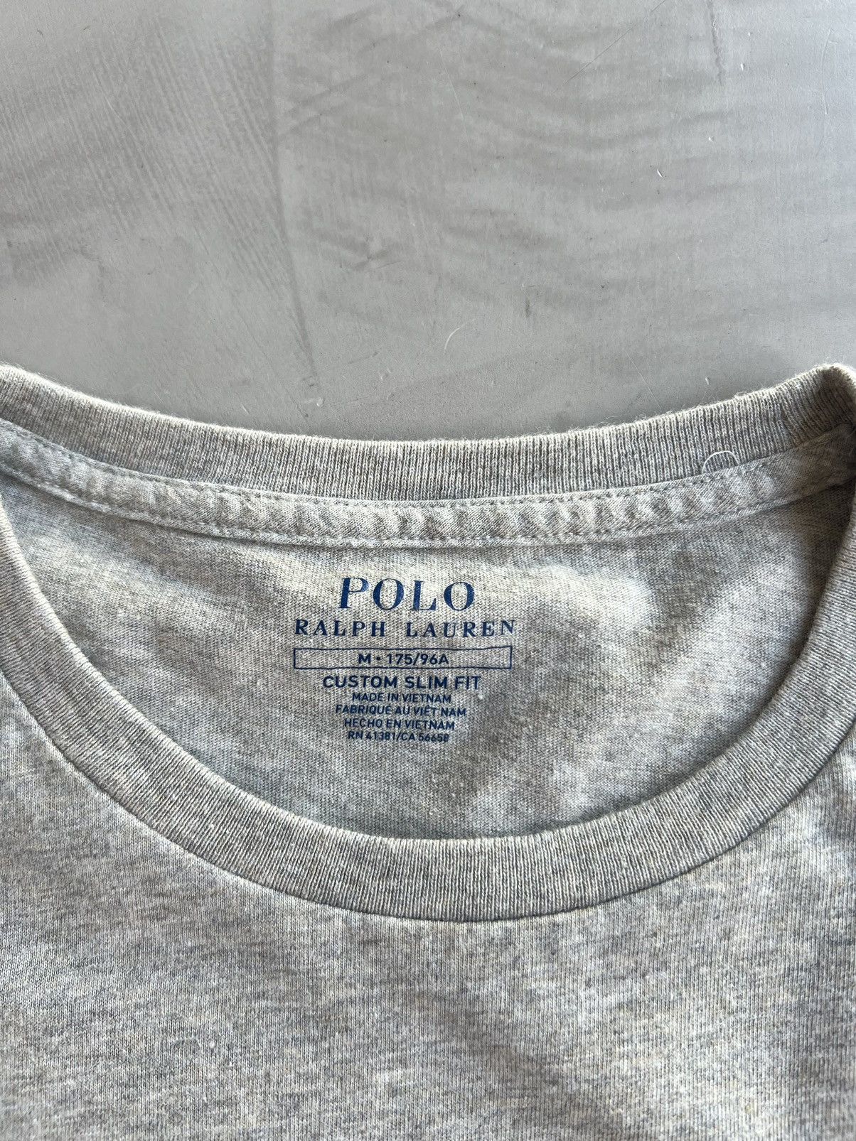Polo Ralph Lauren Polo raulph lauren t shirt (grey) M Size US M / EU 48-50 / 2 - 3 Thumbnail