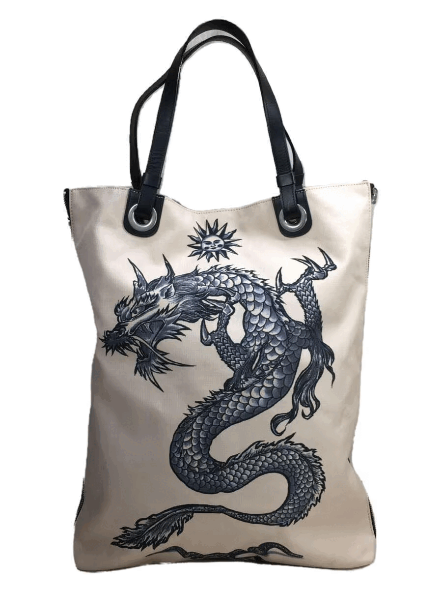 Archive SS96 Safe Sex Forever Dragon Reversible Tote Bag