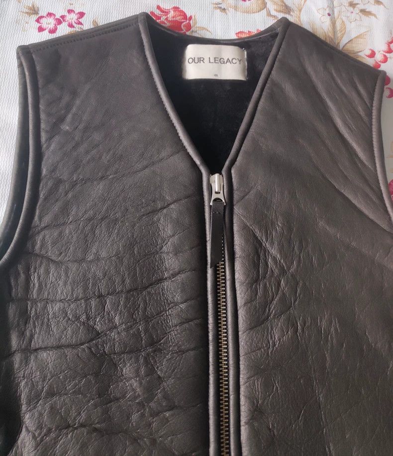 Our Legacy Our Legacy size46 Sheepskin vest Size US S / EU 44-46 / 1 - 2 Thumbnail