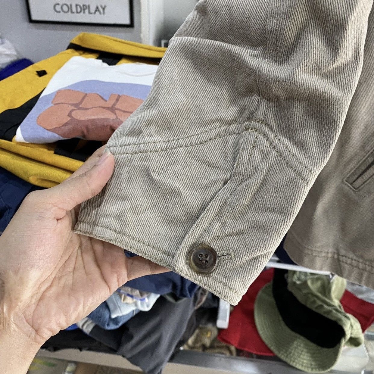 Takeo Kikuchi Takeo Kikuchi Japan Vintage Chore Jacket Workwear Style Size US L / EU 52-54 / 3 - 10 Thumbnail